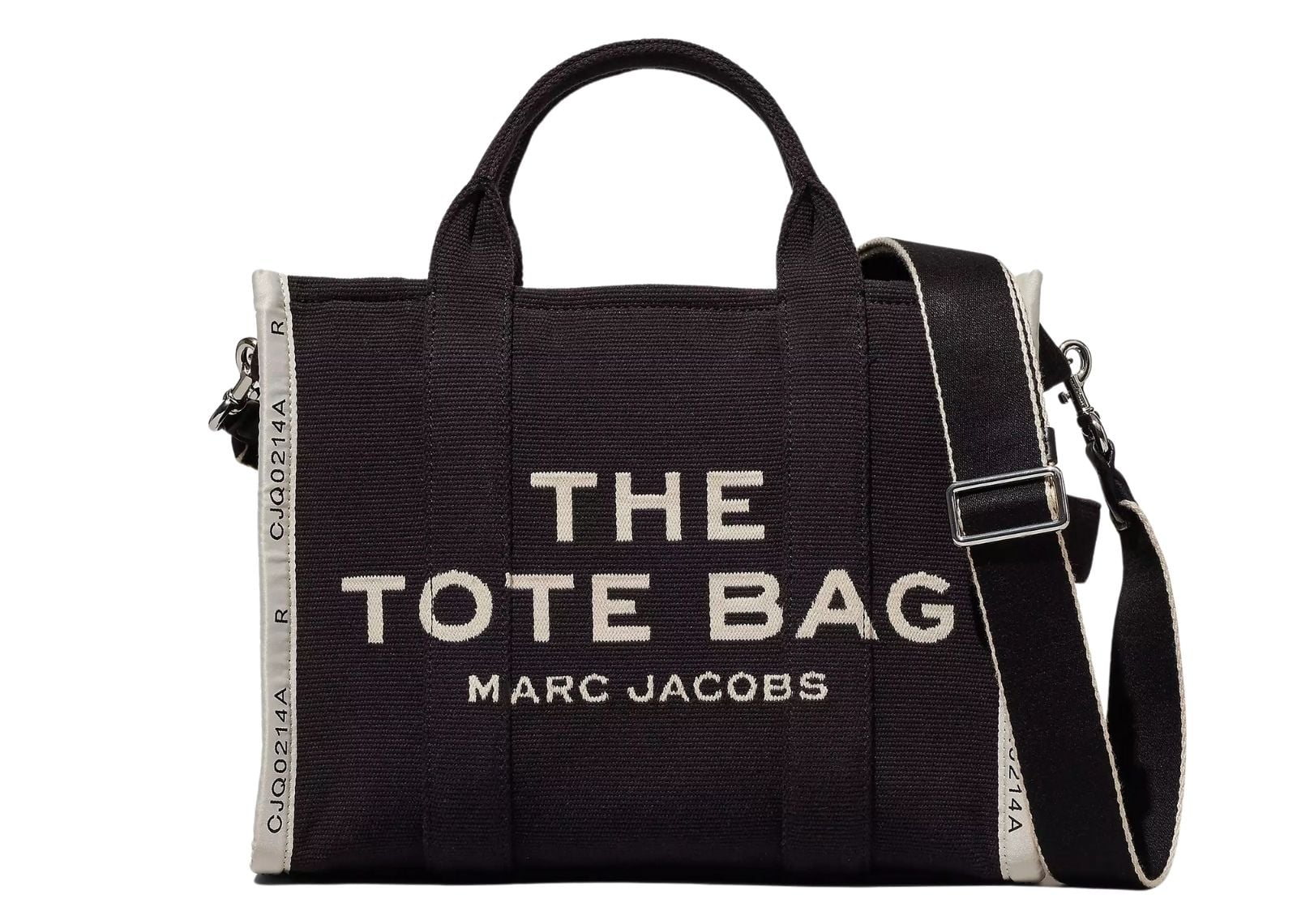The Medium Tote Bag Jacquard Black