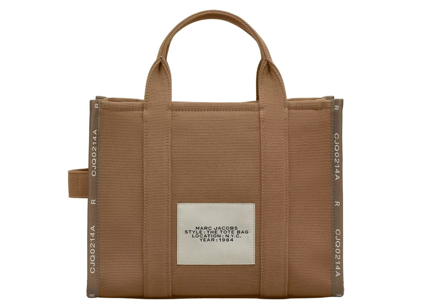 The Medium Tote Bag Jacquard Camel