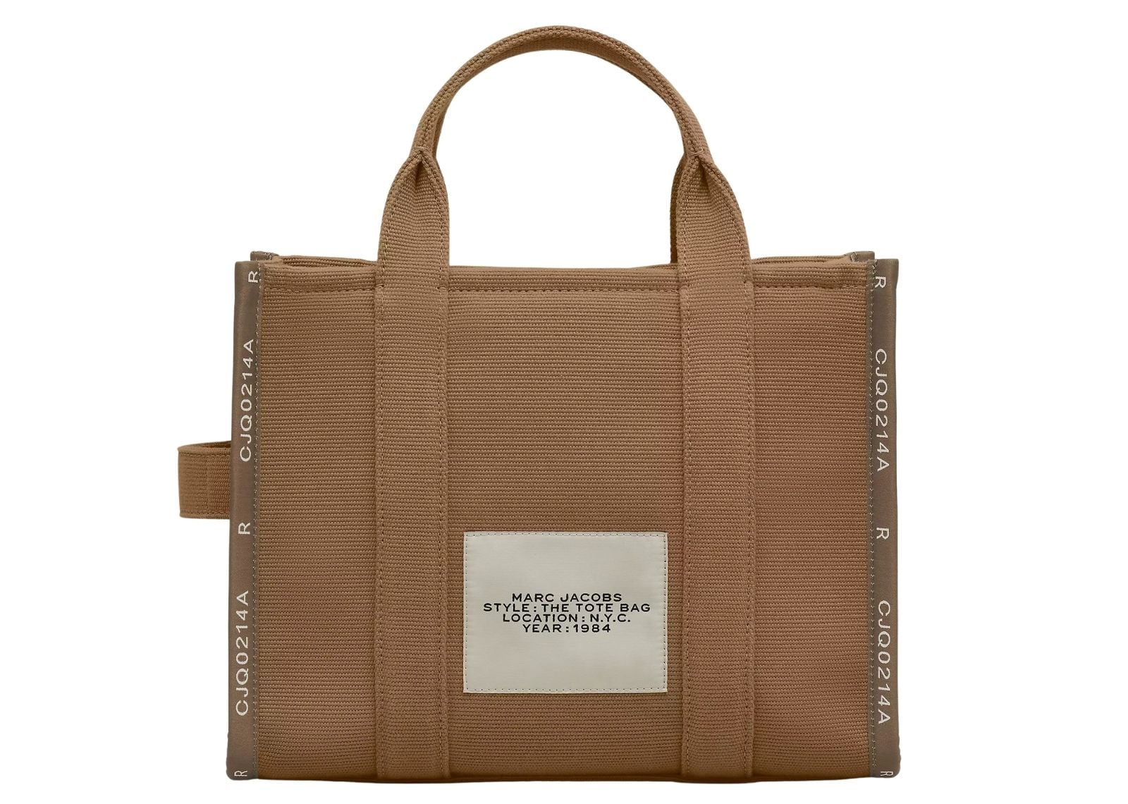 The Medium Tote Bag Jacquard Camel