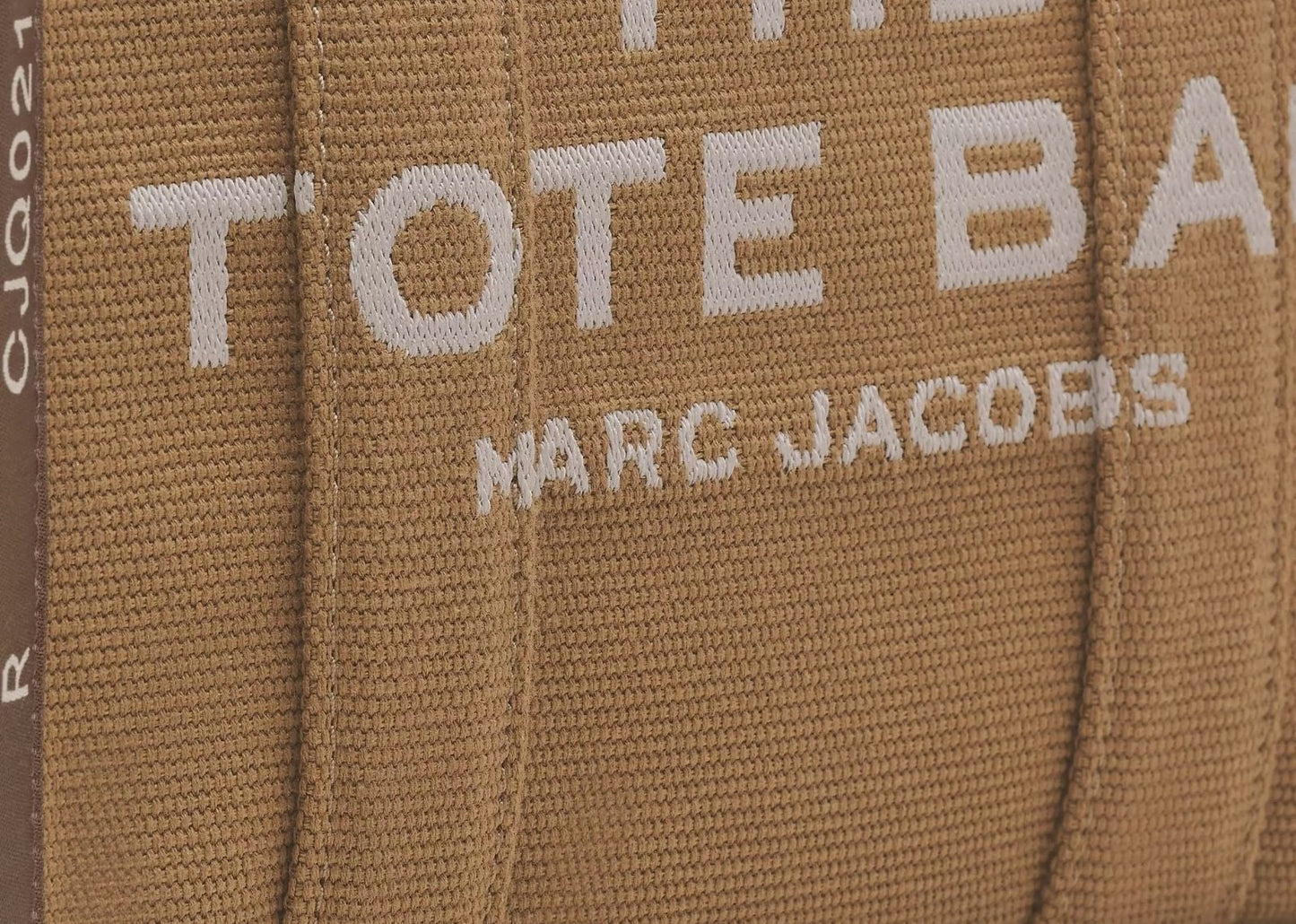 The Small Tote Bag Jacquard Camel