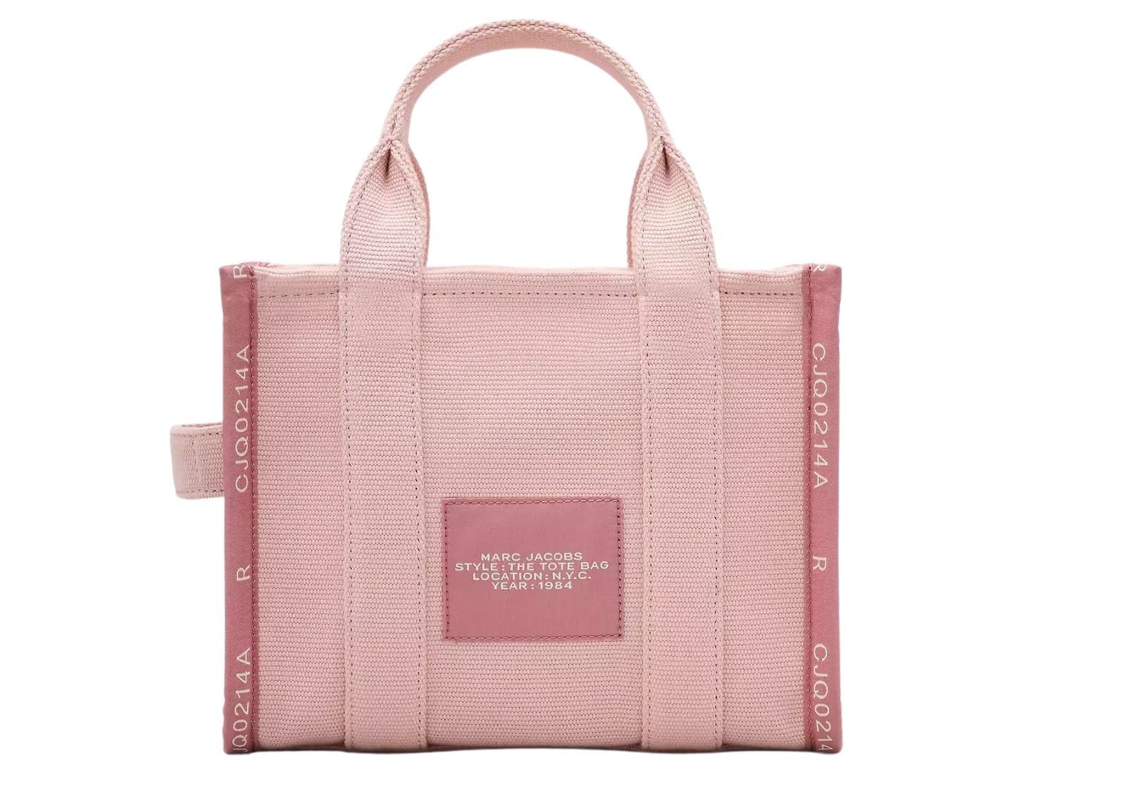 The Small Tote Bag Jacquard Rose
