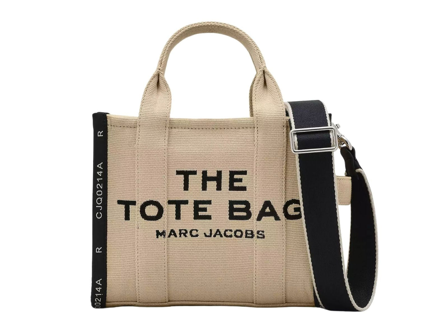 The Small Tote Bag Jacquard Warm Sand