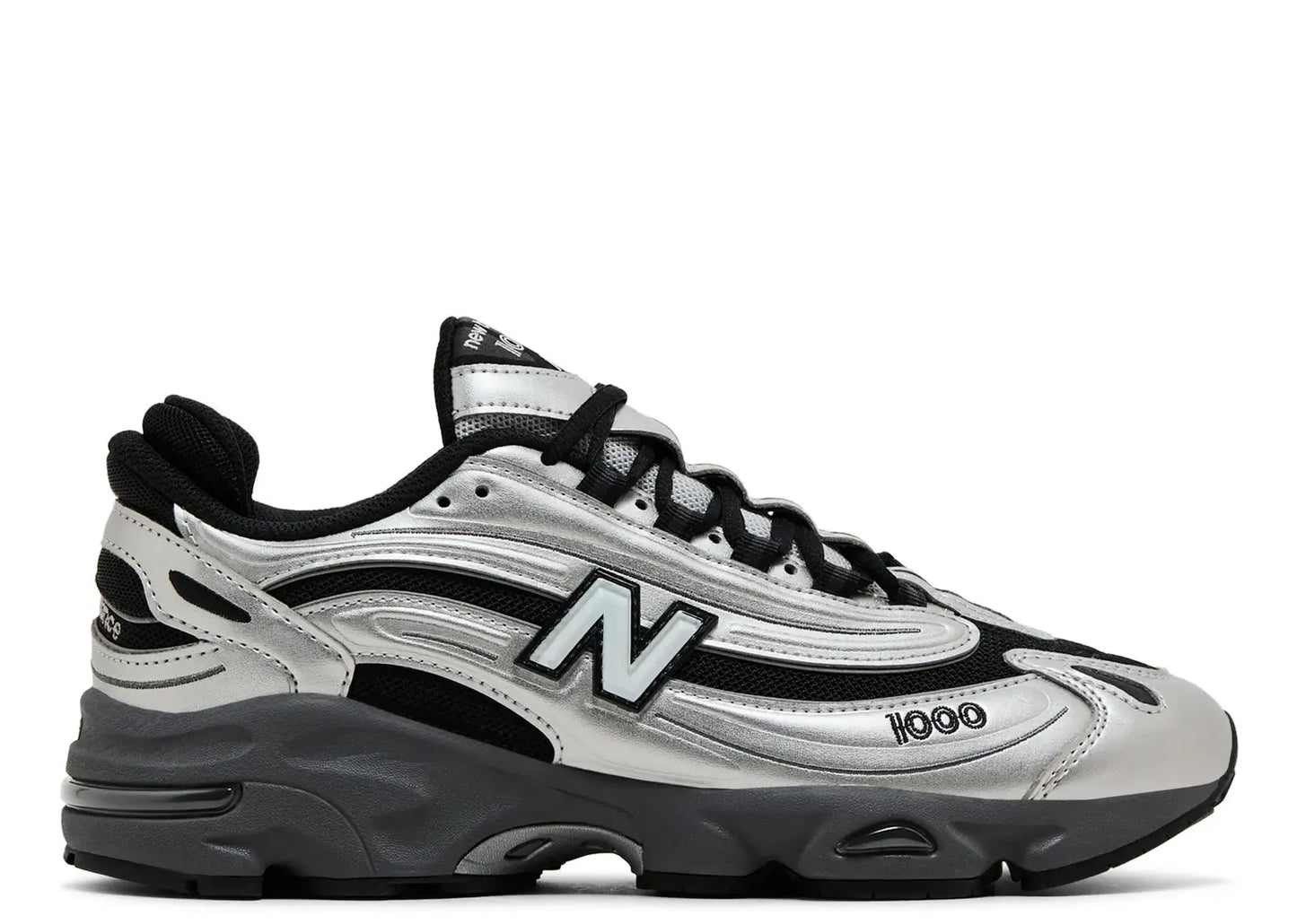 1000 Black Silver Metallic