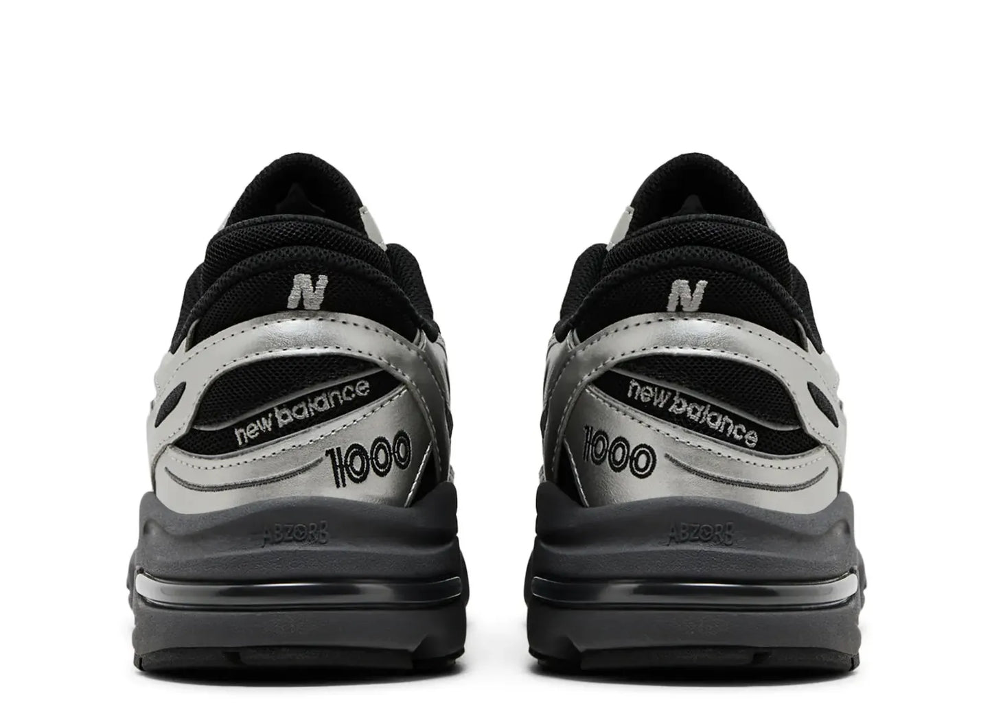 1000 Black Silver Metallic