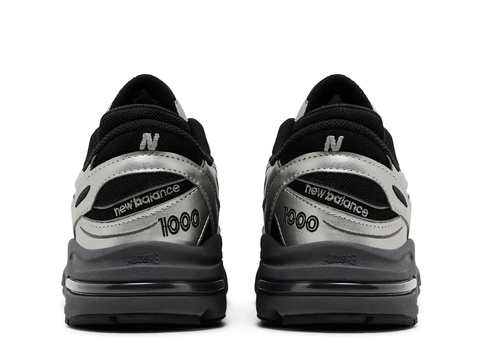 1000 Black Silver Metallic