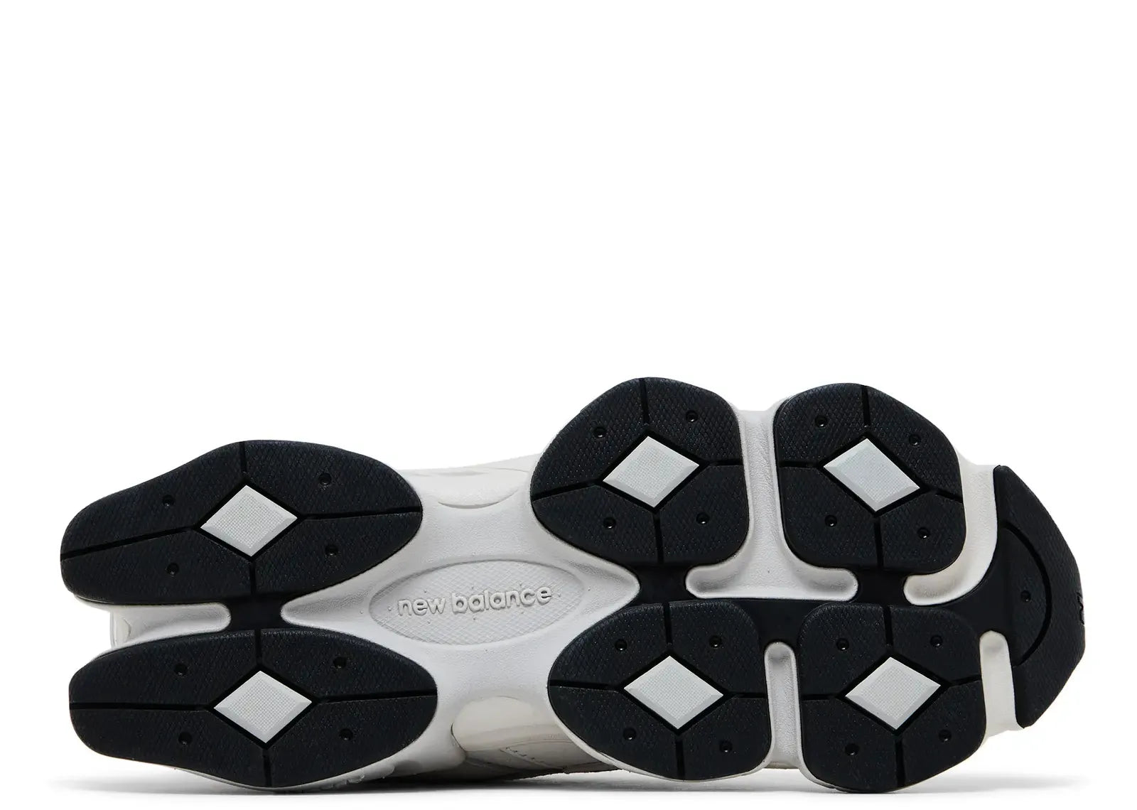 9060 White Black Metallic Silver