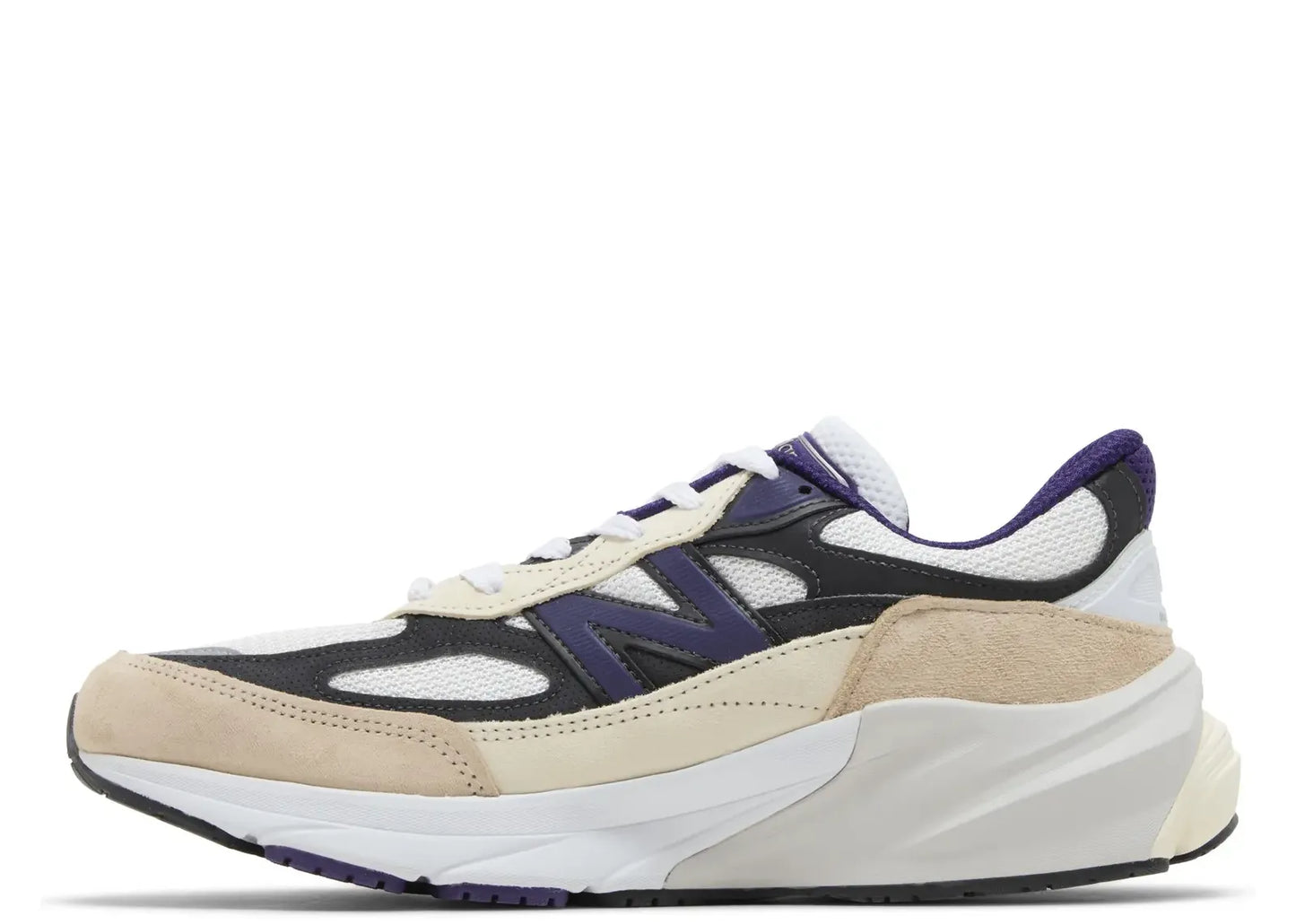 990v6 MiUSA Teddy Santis White Black Plum