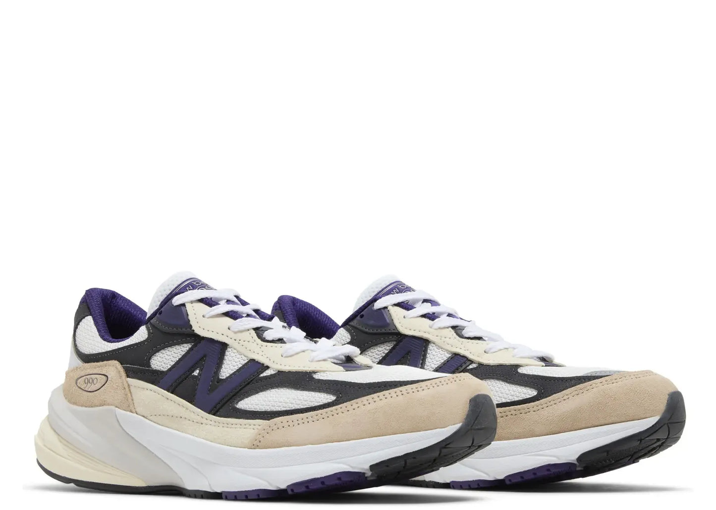 990v6 MiUSA Teddy Santis White Black Plum