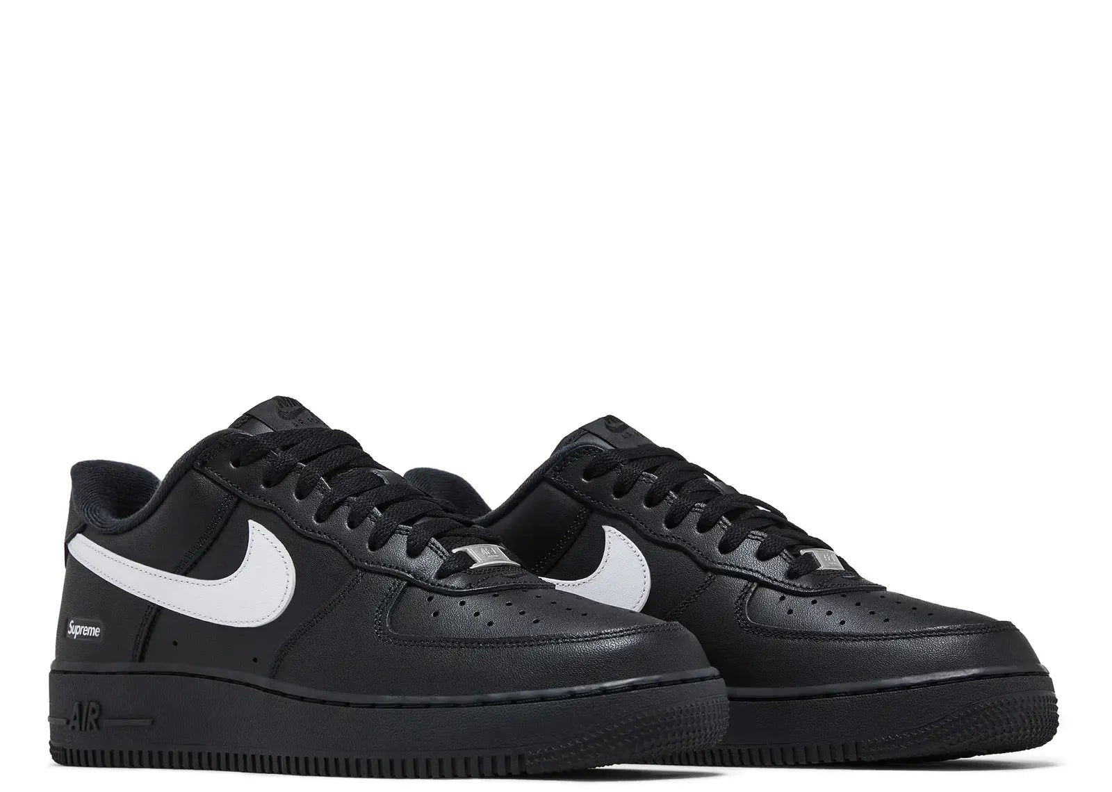 Air Force 1 Low Supreme Black White
