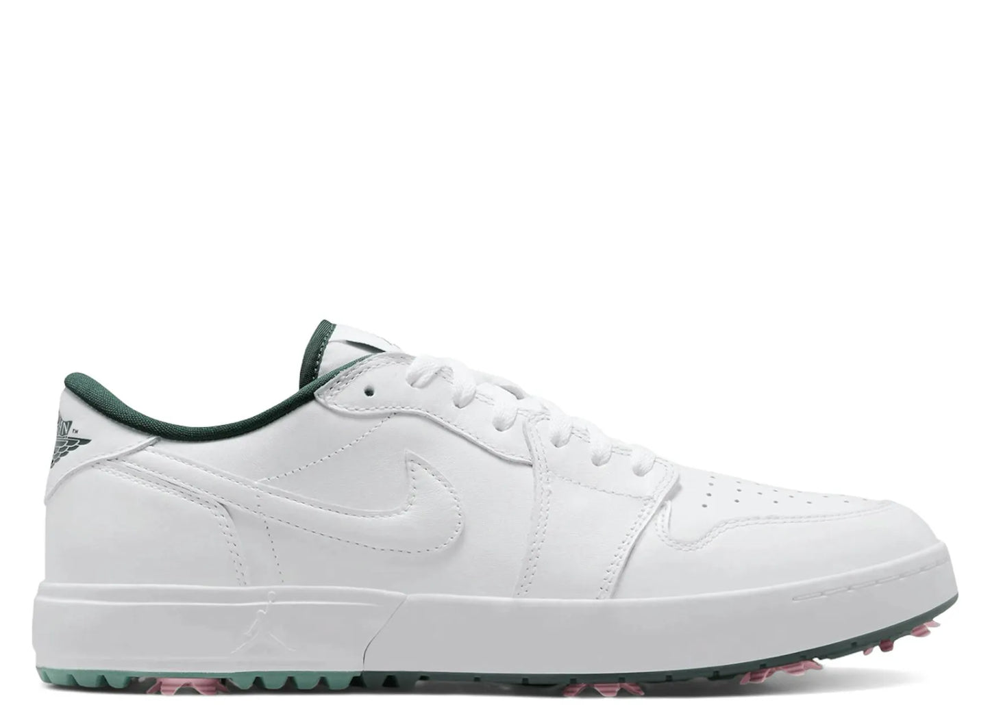 Air Jordan 1 Low Golf Spiked White Fir Elemental Pink