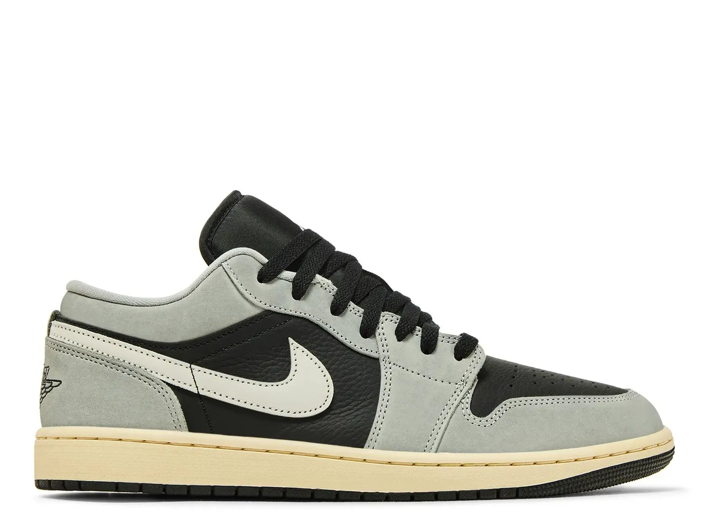 Air Jordan 1 Low Light Smoke Grey Off Noir