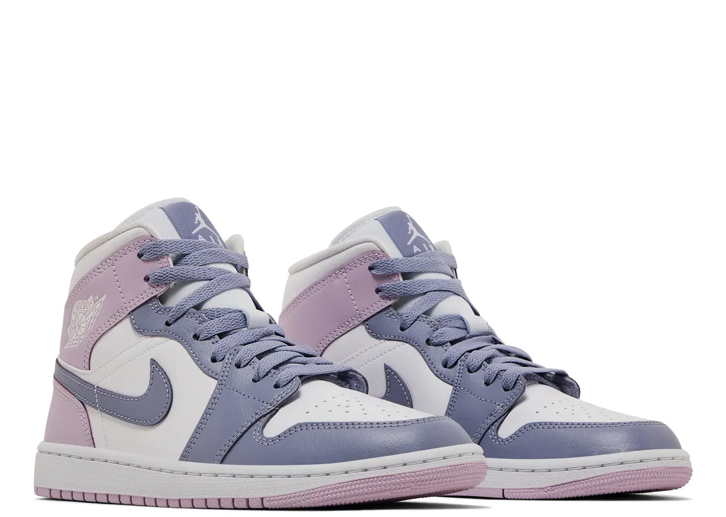 Air Jordan 1 Mid Indigo Haze Doll White (W)