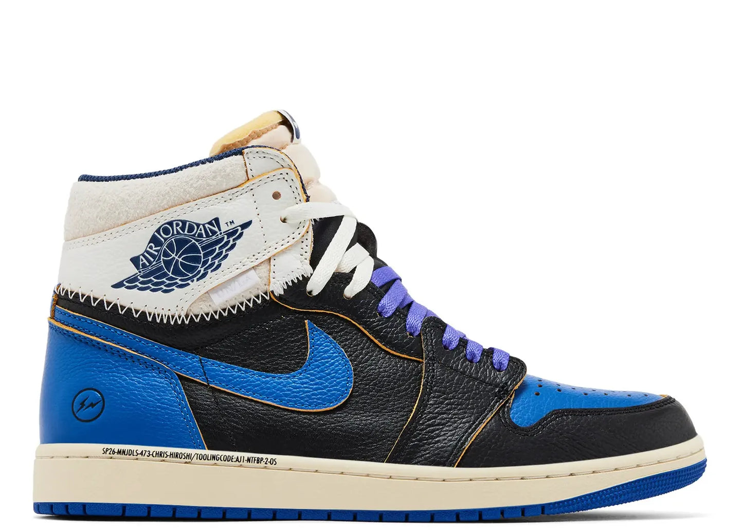 Air Jordan 1 Retro High OG SP Fragment x Union LA Sport Royal