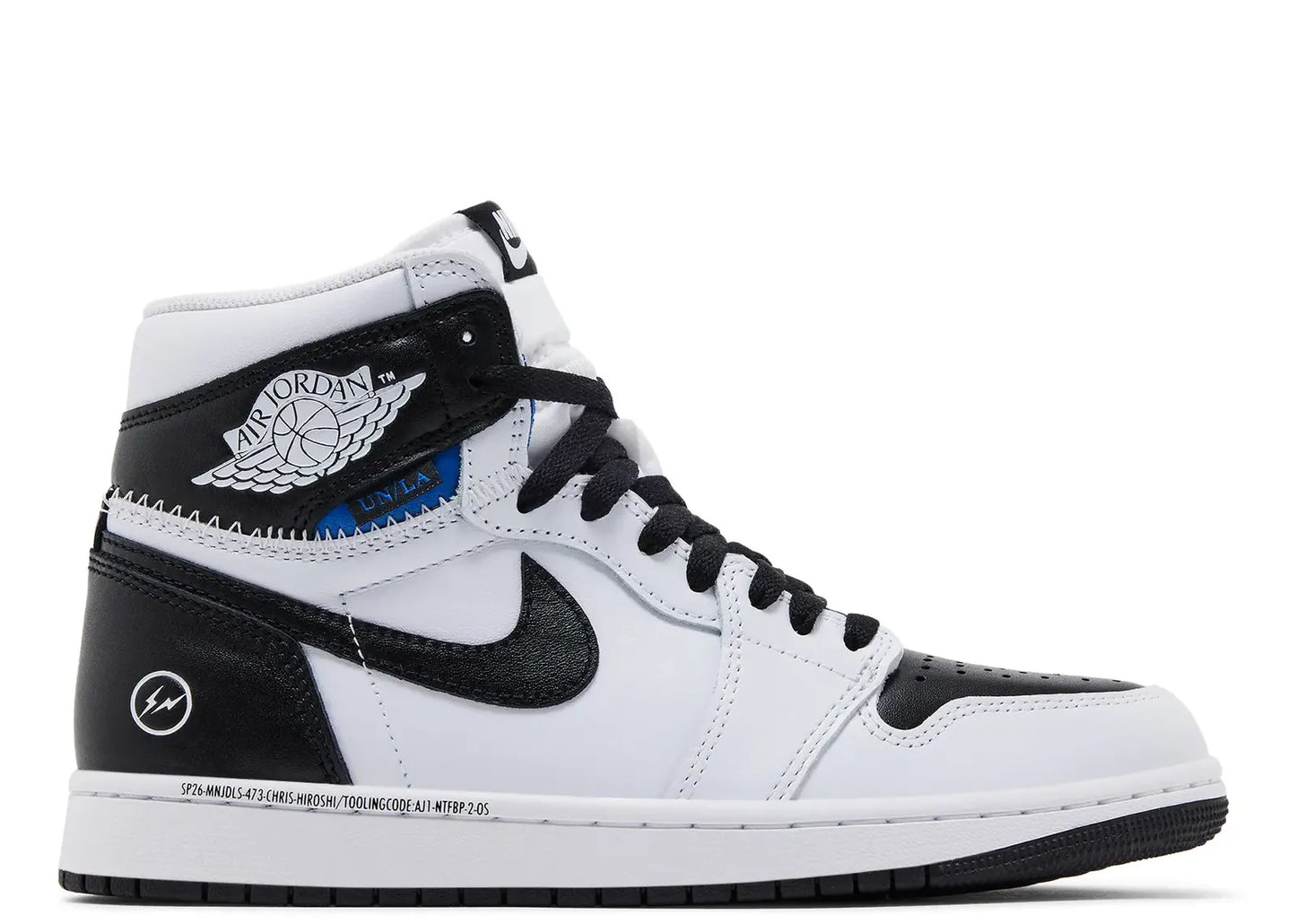 Air Jordan 1 Retro High OG SP Fragment x Union LA White Black
