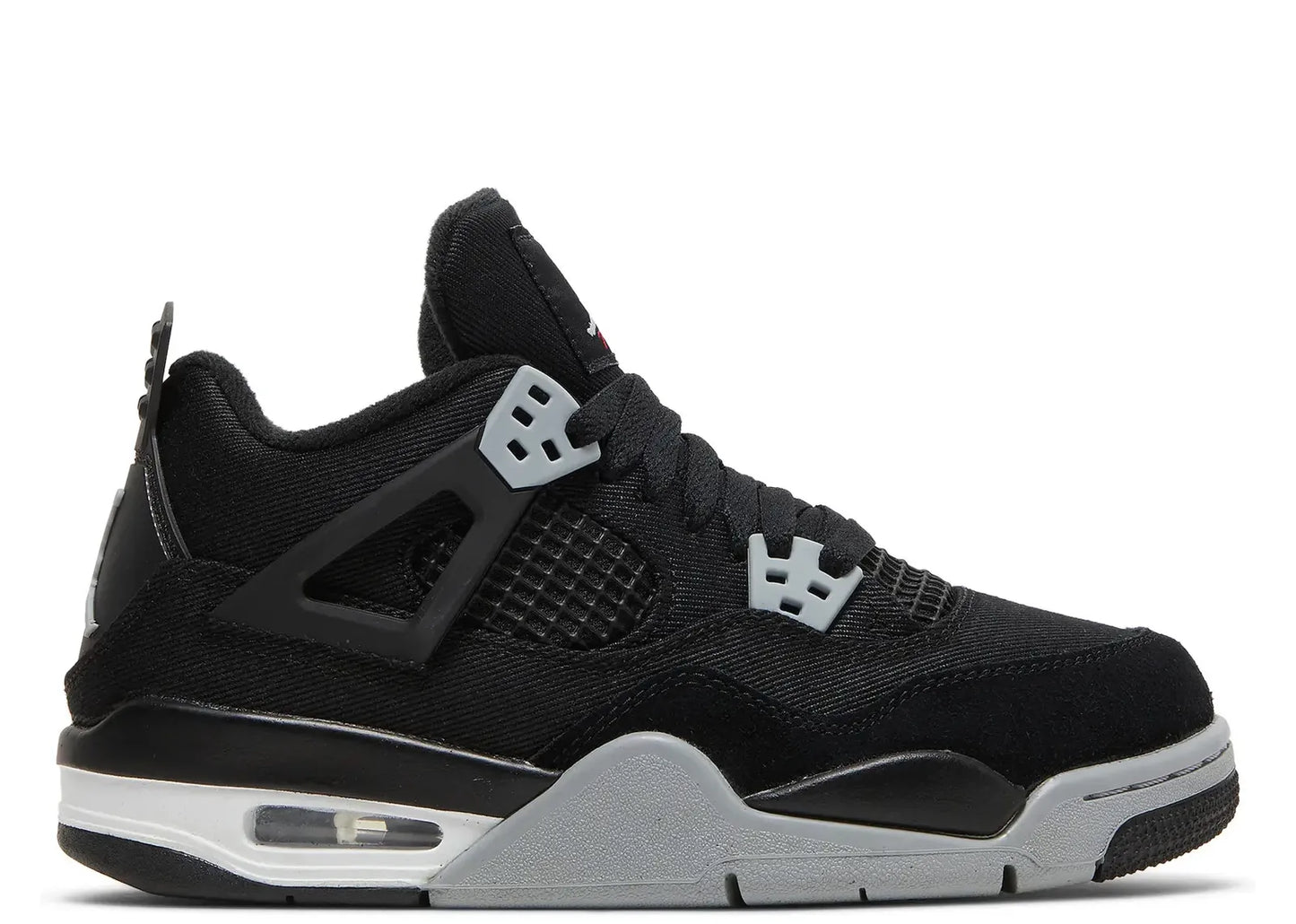 Air Jordan 4 Retro Black Canvas (GS)