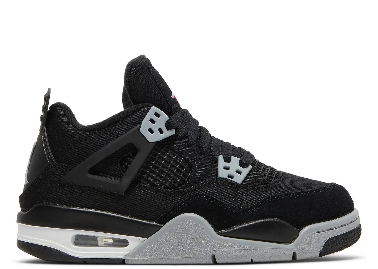 Air Jordan 4 Retro Black Canvas (GS)
