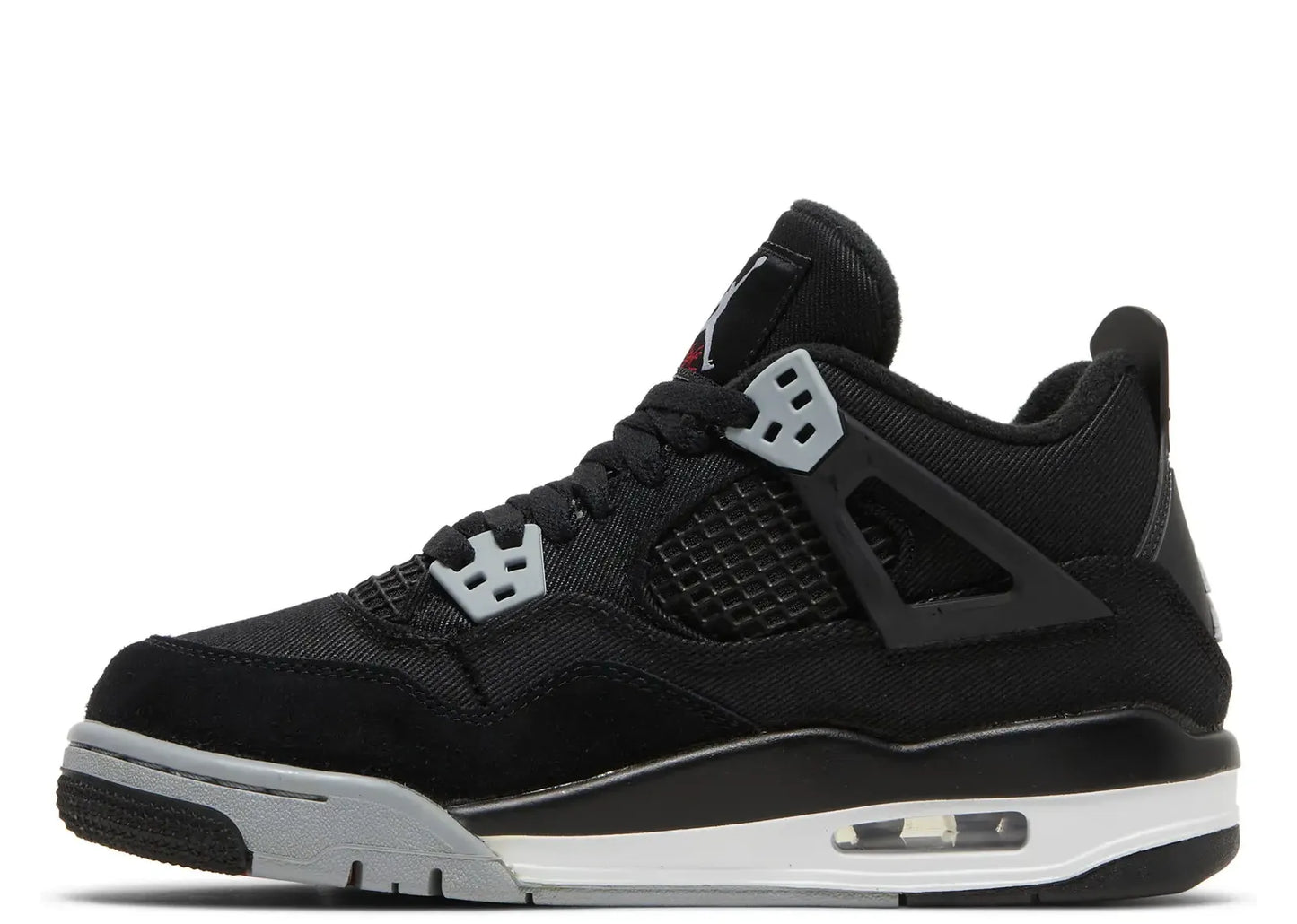 Air Jordan 4 Retro Black Canvas (GS)