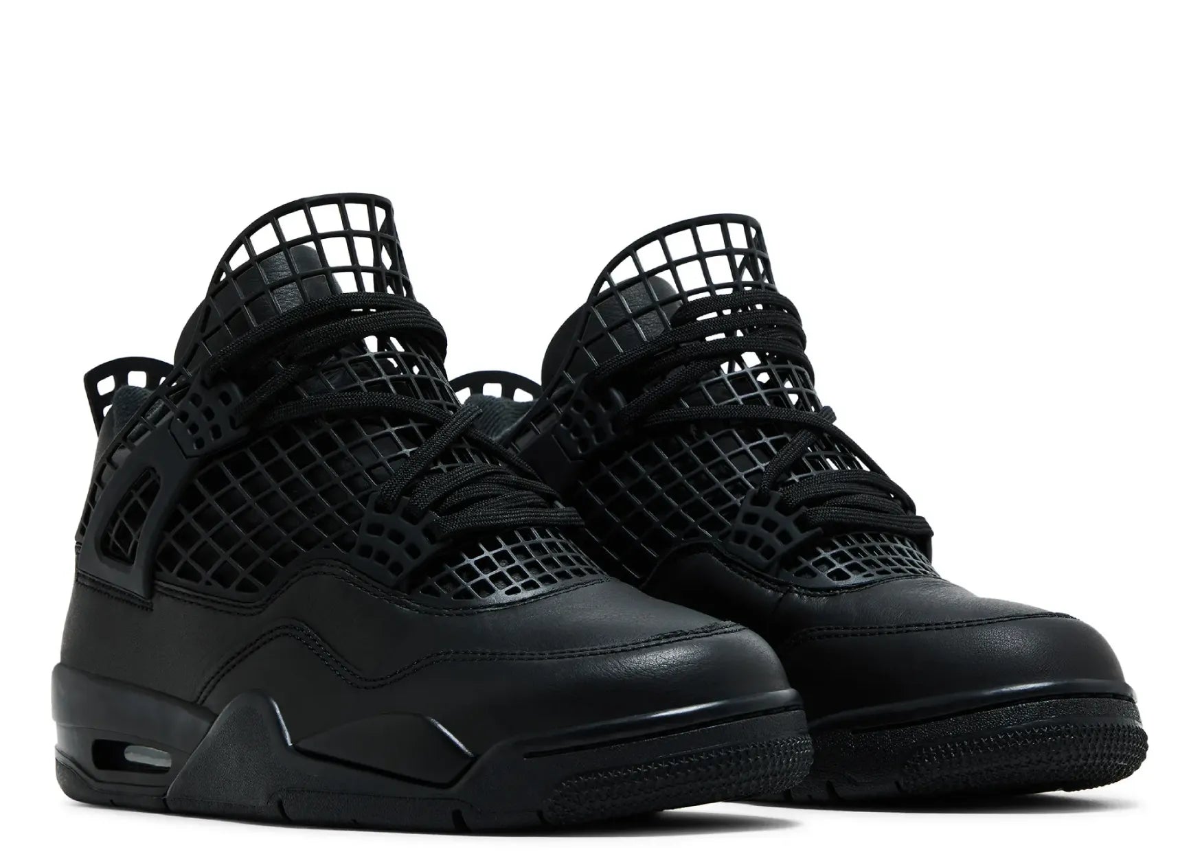 Air Jordan 4 Retro Net Black (W)