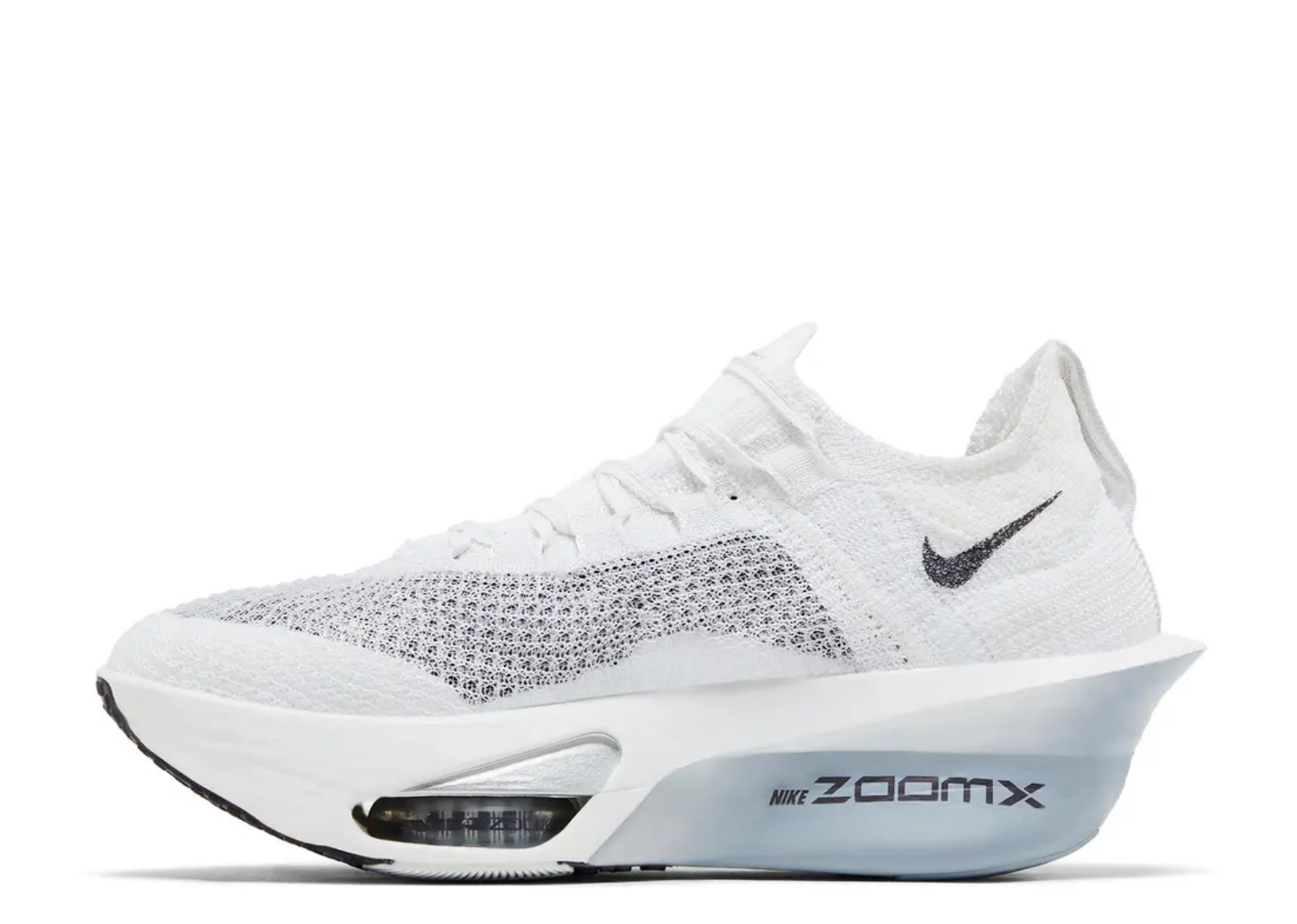 Air Zoom Alphafly Next% 3 White Pure Platinum Obsidian Mist Gridiron