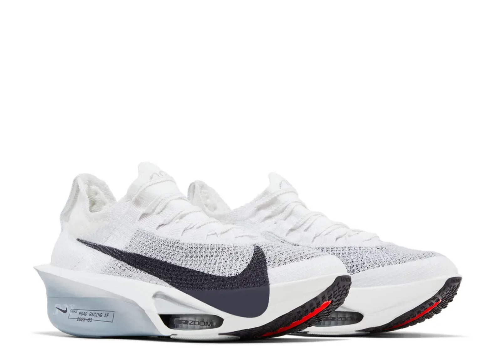 Air Zoom Alphafly Next% 3 White Pure Platinum Obsidian Mist Gridiron