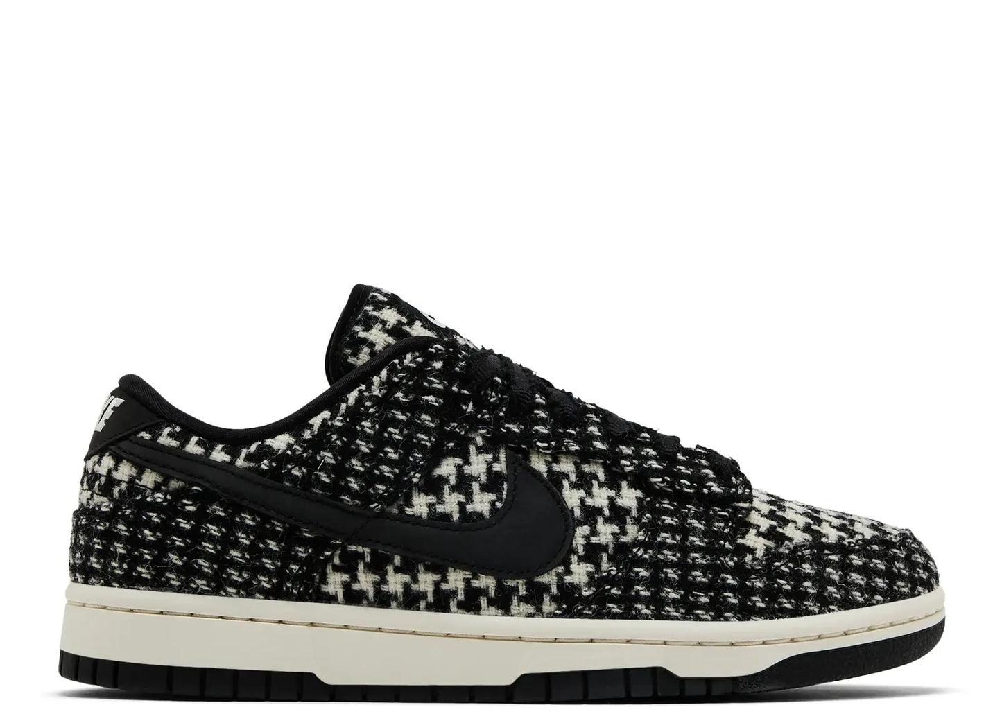 Dunk Low Harris Tweed White Black Multi (W)