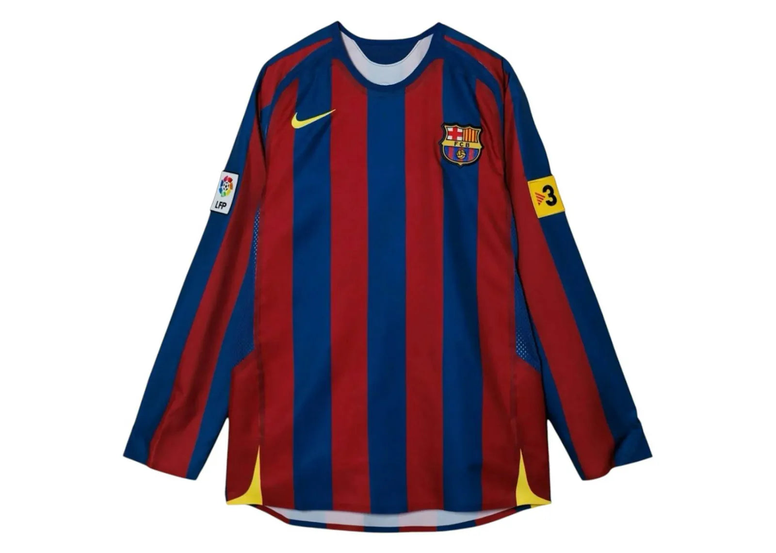 FC Barcelona Re-Issue 2005/06 Ronaldinho #10 Home Jersey Multicolor