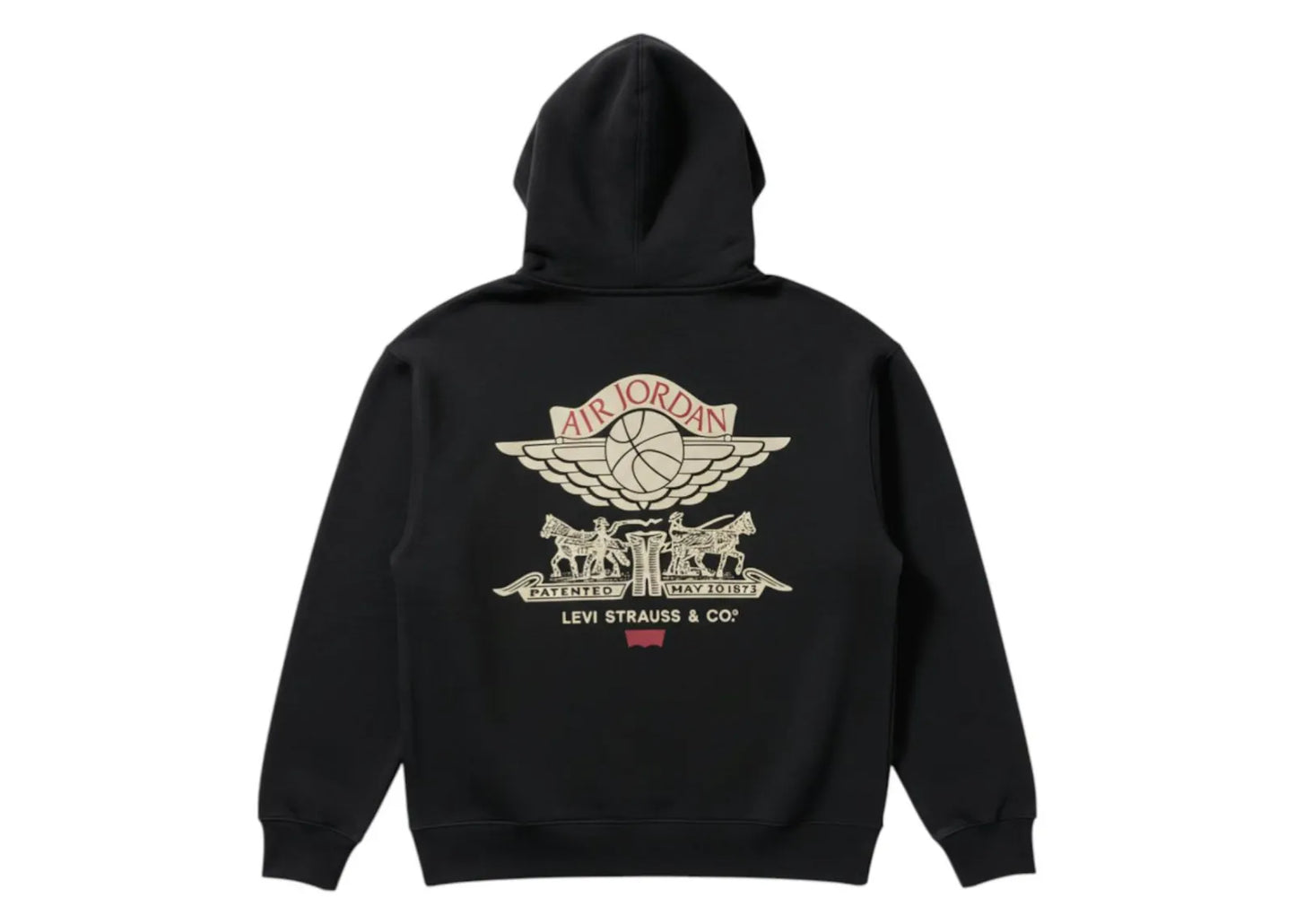 Jordan x Levis Full Zip Hoodie Black