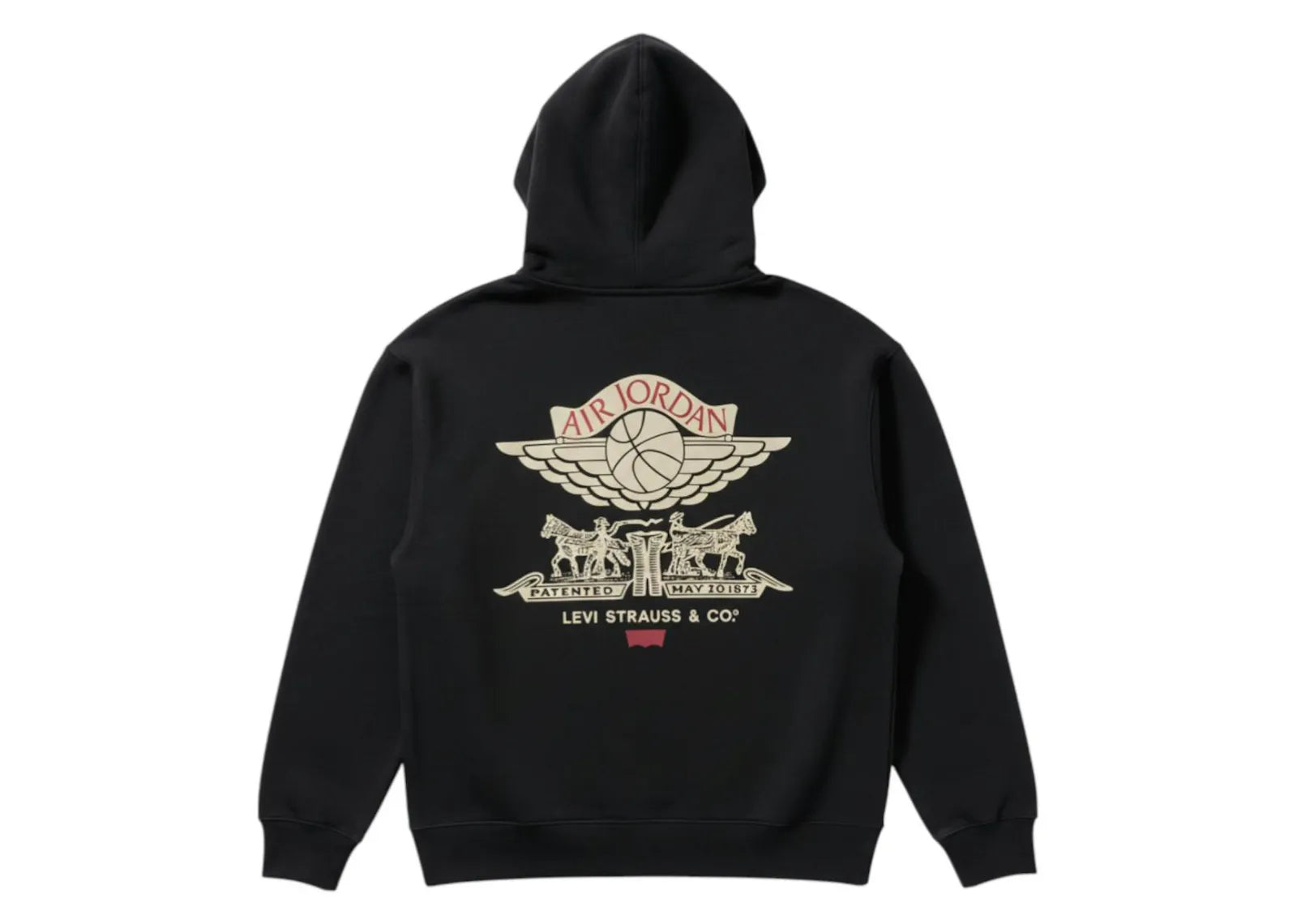 Jordan x Levis Full Zip Hoodie Black