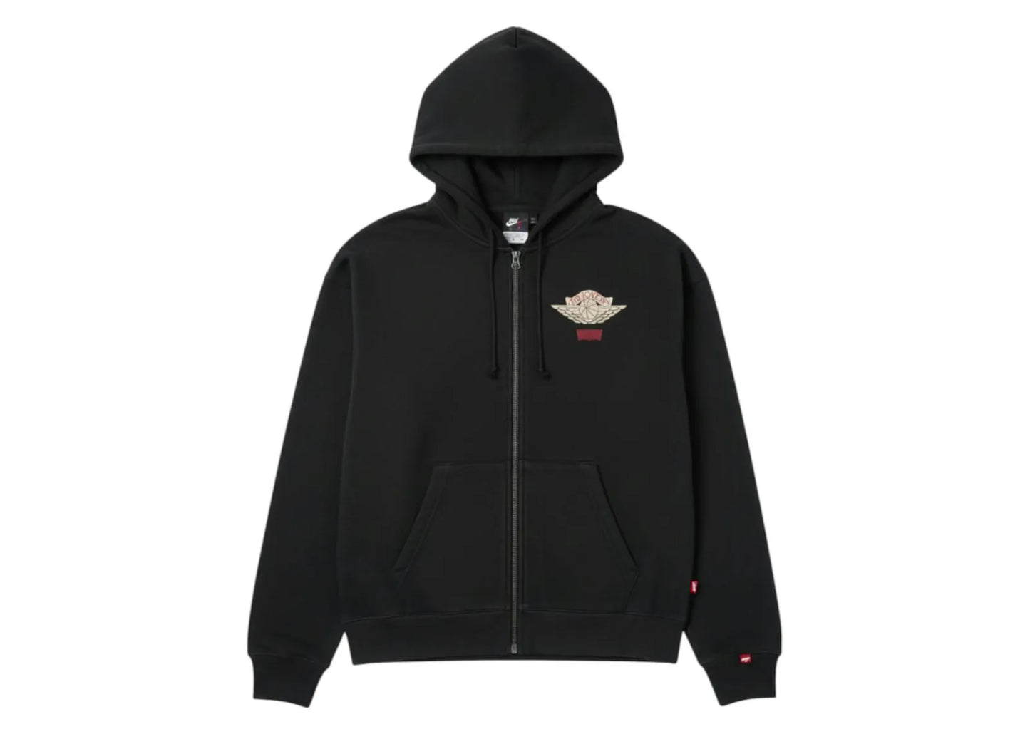 Jordan x Levis Full Zip Hoodie Black