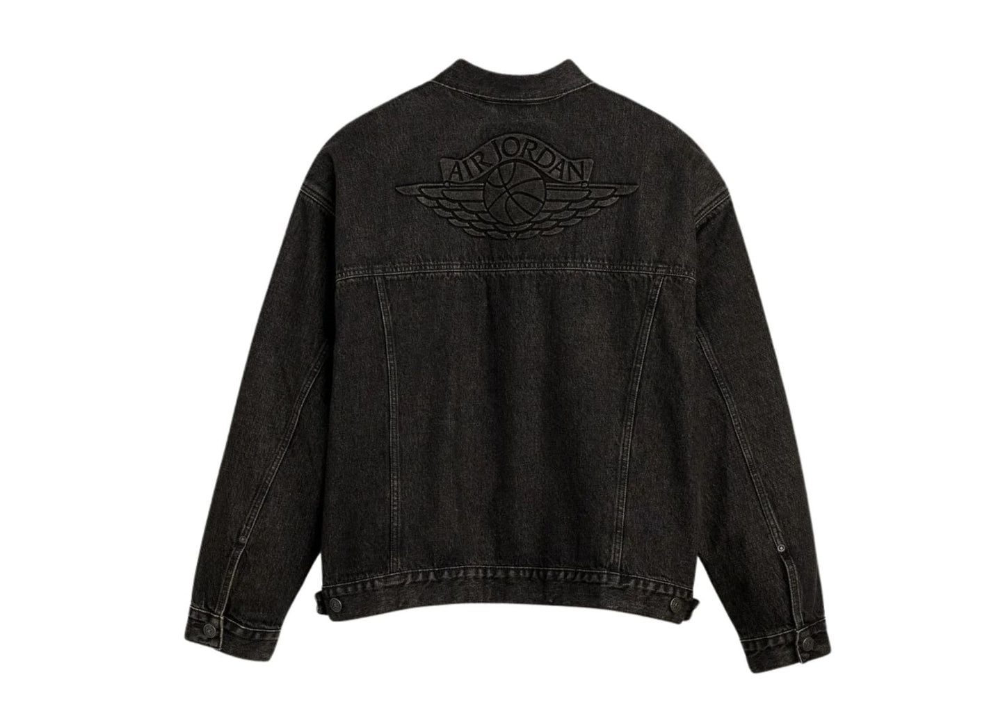 Jordan x Levi's Type III Trucker Jacket Black / Wash Black
