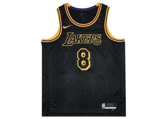 Kobe Mamba Mentality Los Angeles Lakers City Edition Swingman Jersey (FW23) Black
