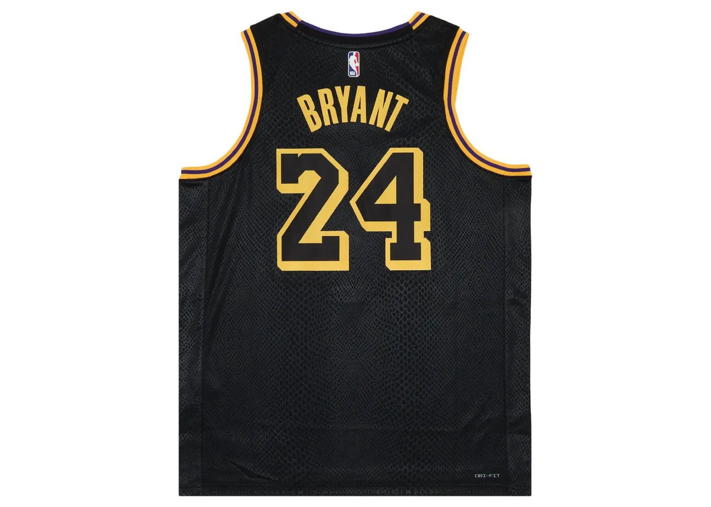 Kobe Mamba Mentality Los Angeles Lakers City Edition Swingman Jersey (FW23) Black