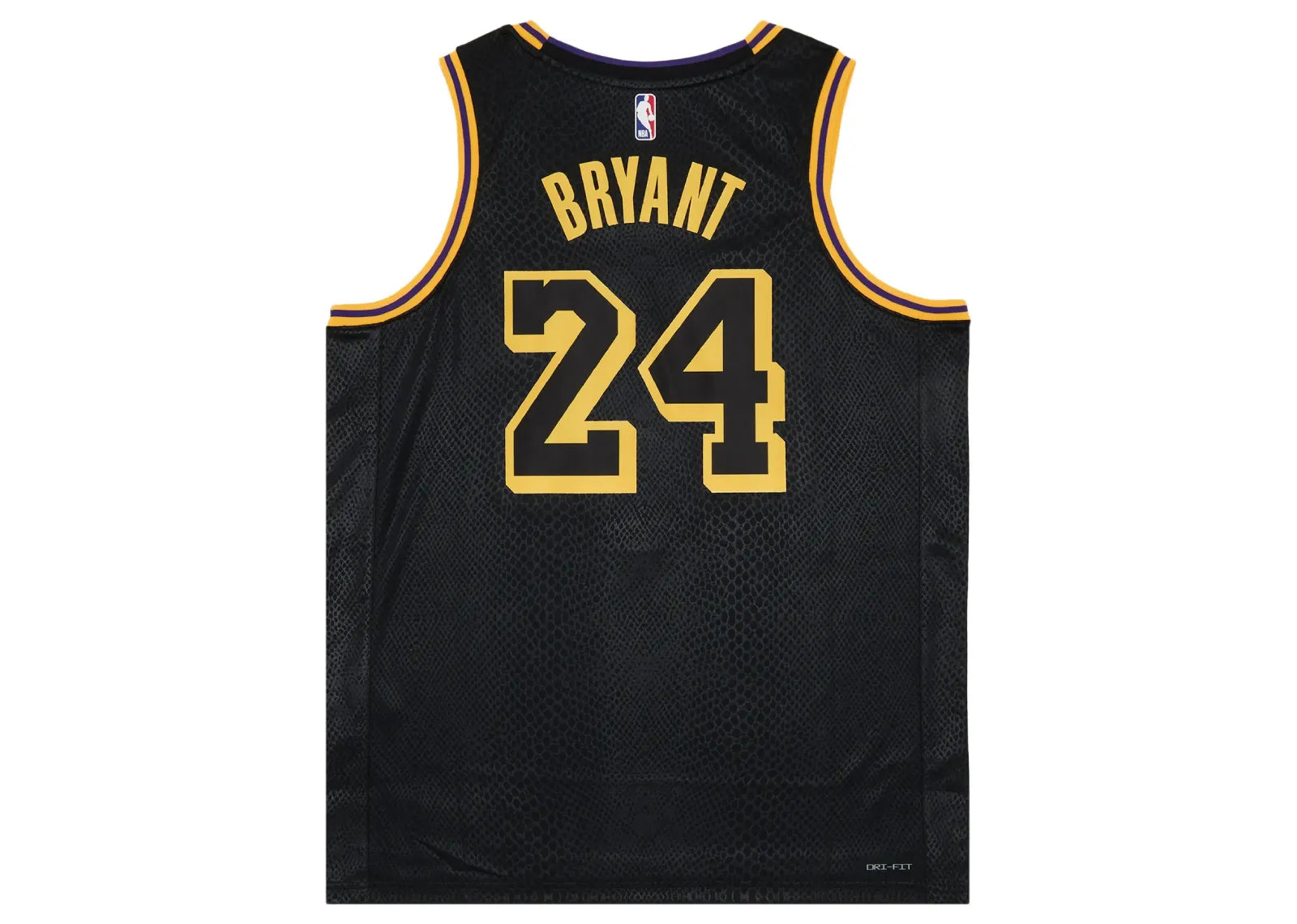 Kobe Mamba Mentality Los Angeles Lakers City Edition Swingman Jersey (FW23) Black