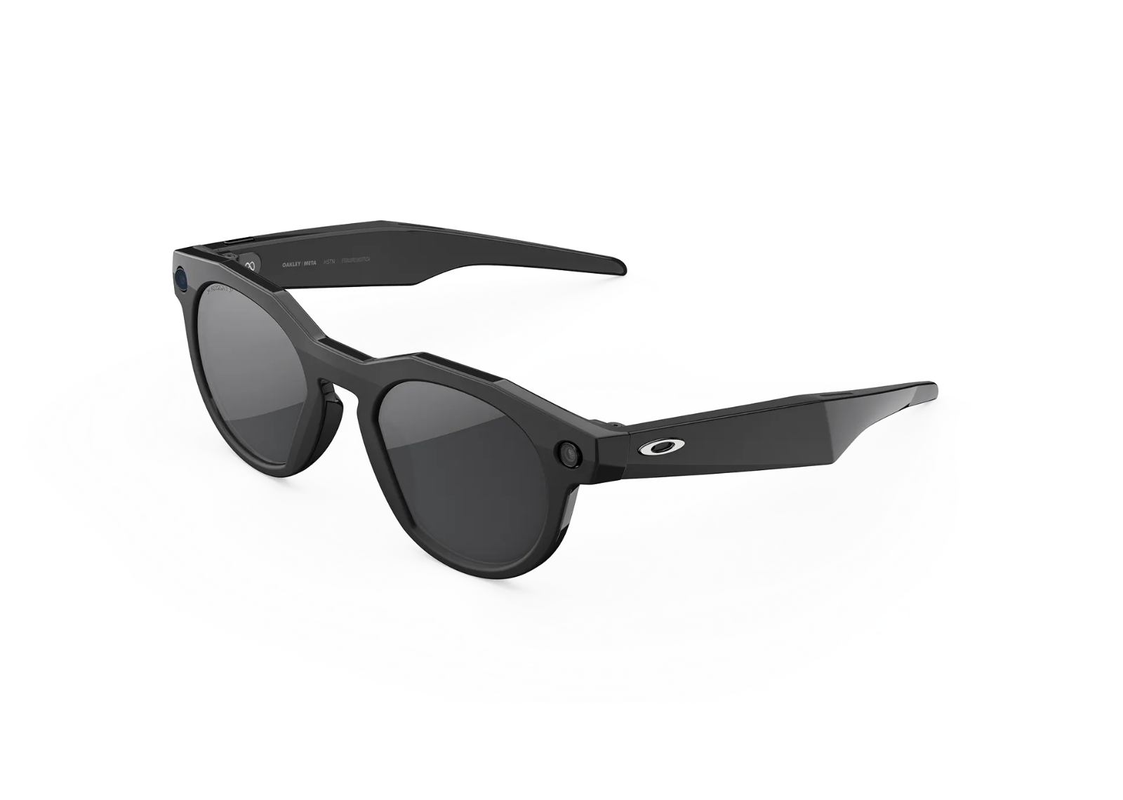 Meta HSTN AI Smart Glasses Prizm Black Polarized Lens Black