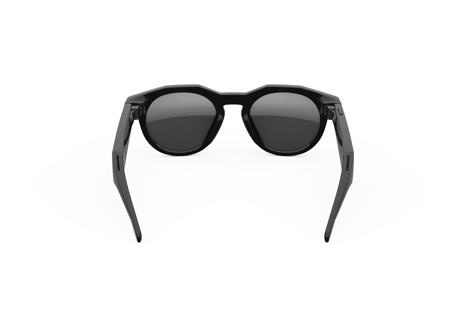 Meta HSTN AI Smart Glasses Prizm Black Polarized Lens Black