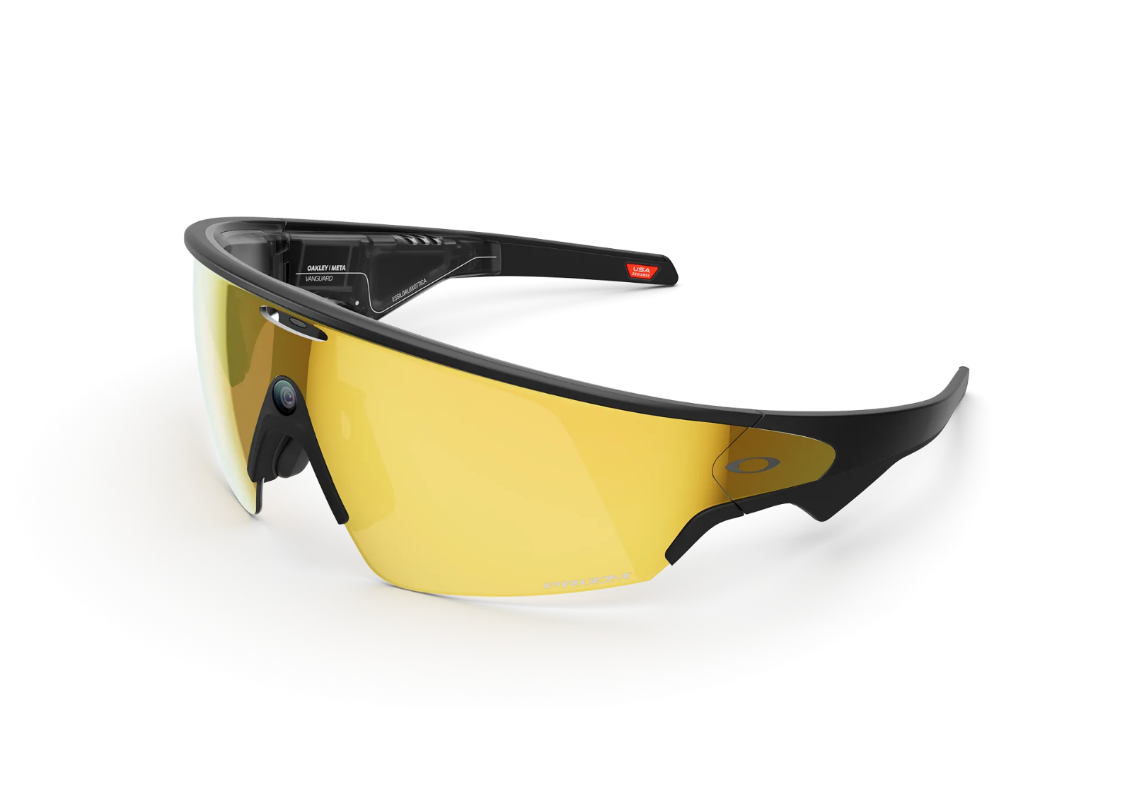 Meta Vanguard AI Smart Glasses Prizm 24K Lens Black