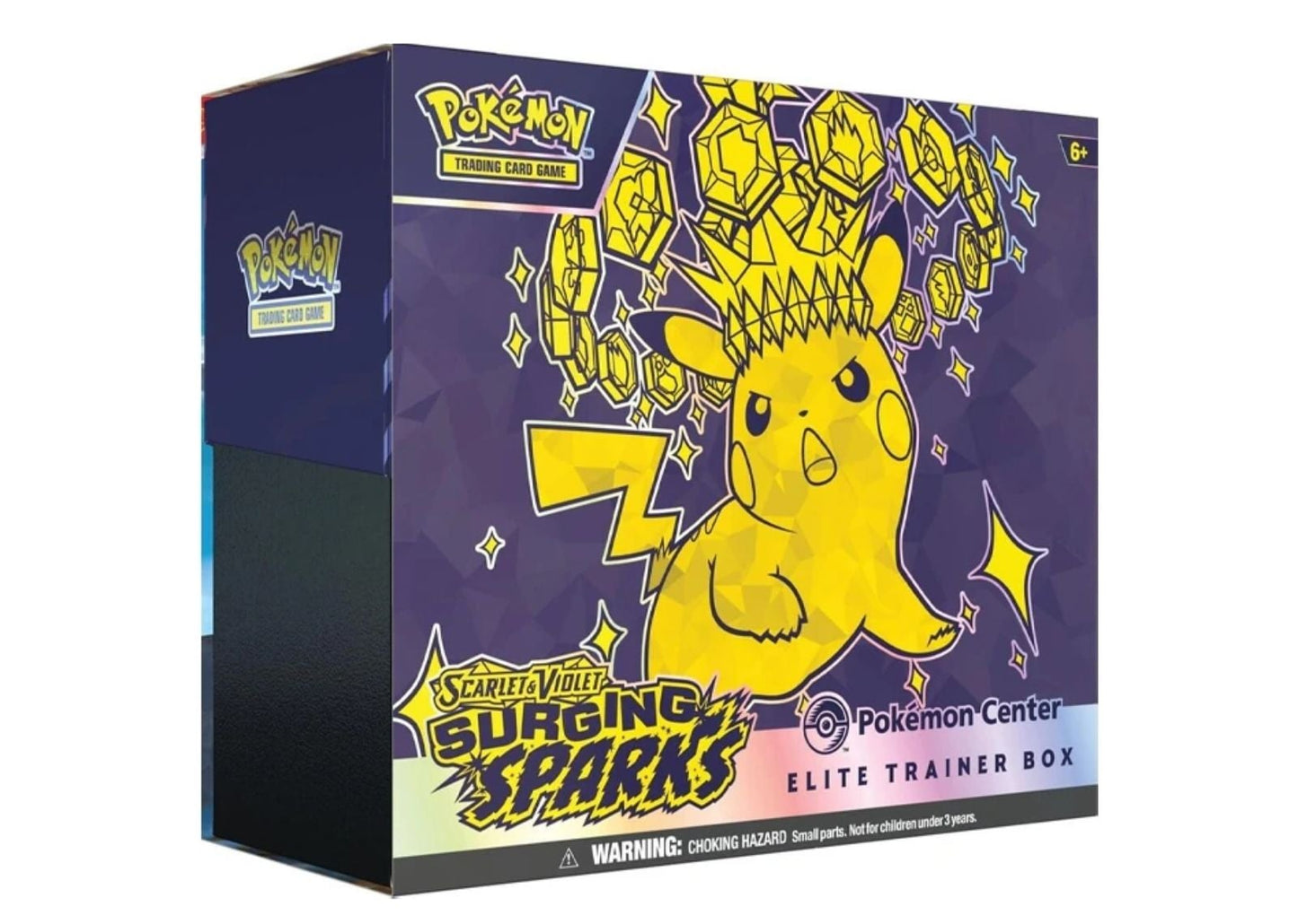 Scarlet & Violet Surging Sparks Pokemon Center Elite Trainer Box