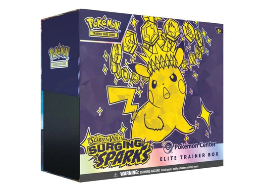 Scarlet & Violet Surging Sparks Pokemon Center Elite Trainer Box