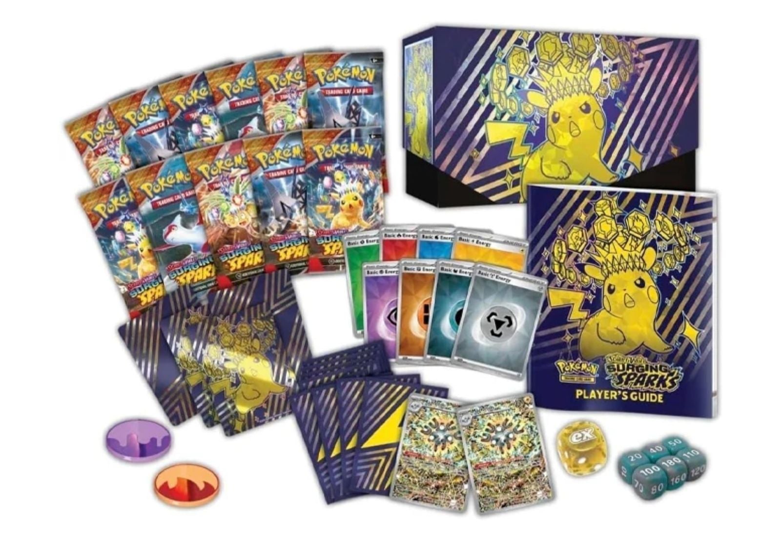 Scarlet & Violet Surging Sparks Pokemon Center Elite Trainer Box