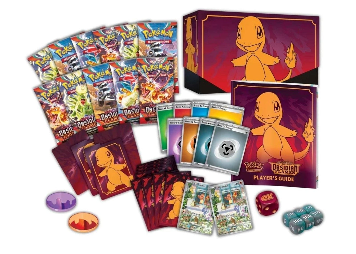 TCG Scarlet & Violet Obsidian Flames Pokémon Center Elite Trainer Box