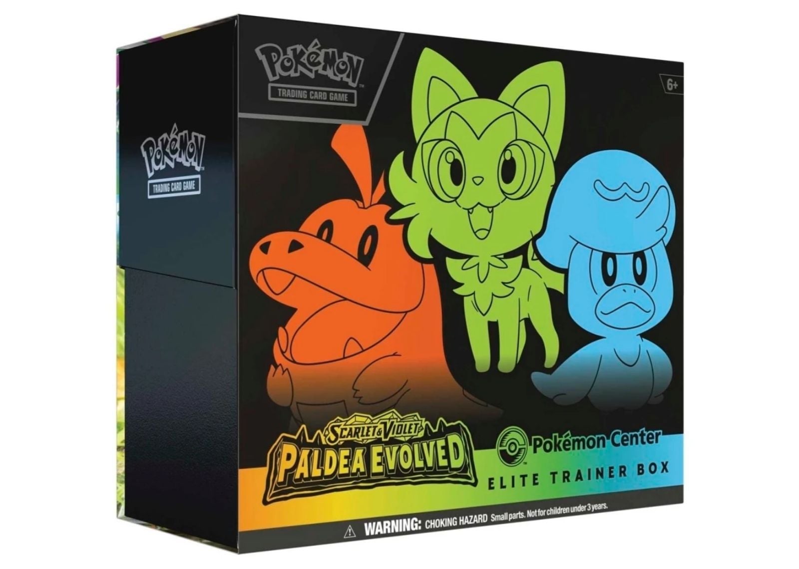 TCG Scarlet & Violet Paldea Evolved Pokémon Center Elite Trainer Box