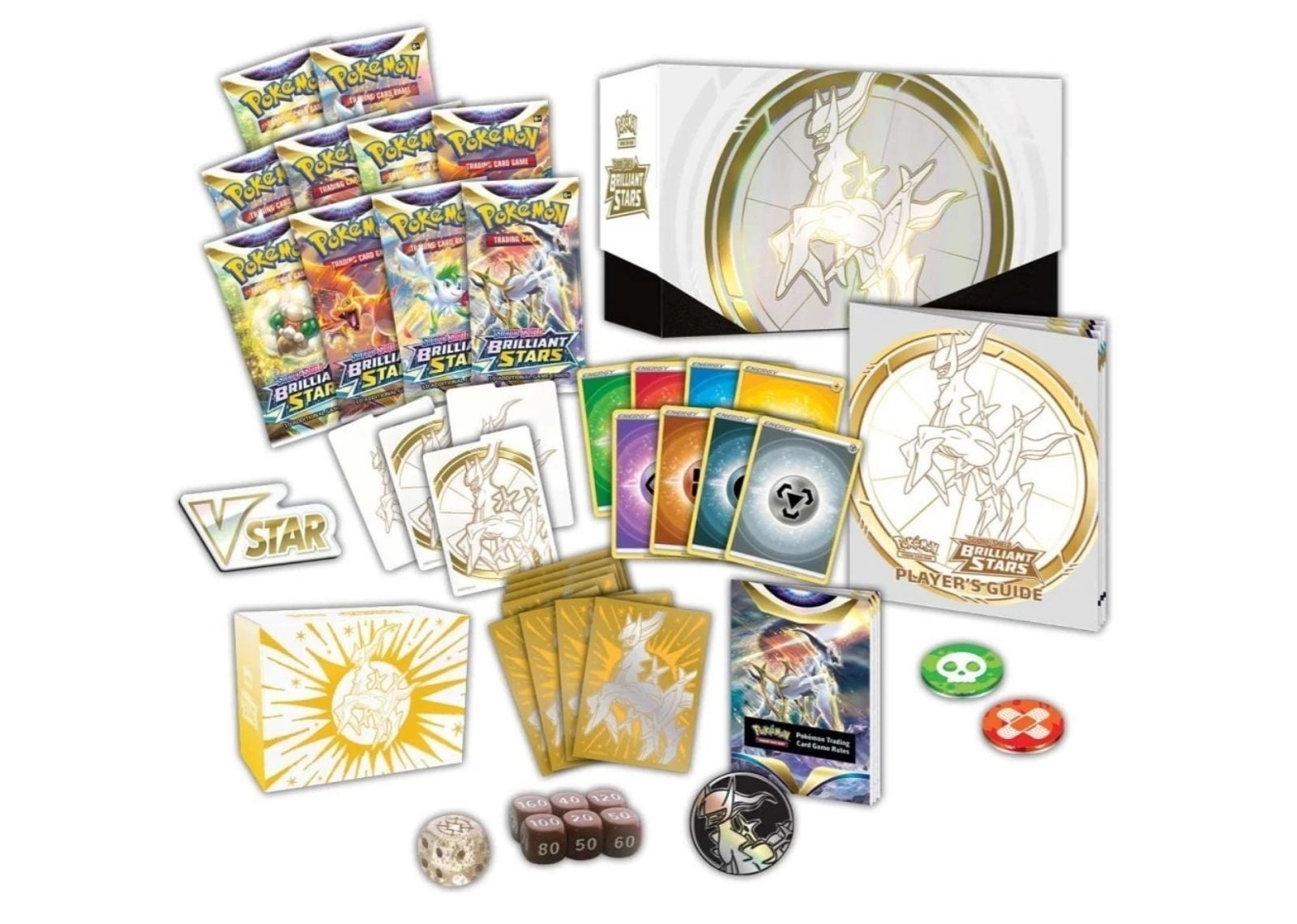 TCG Sword & Shield Brilliant Stars Pokémon Center Elite Trainer Box