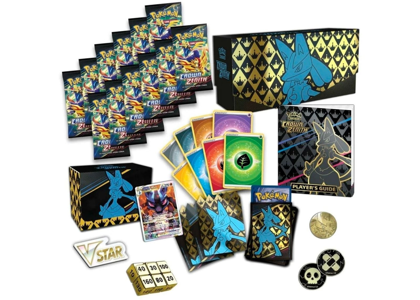 TCG Sword & Shield Crown Zenith Pokémon Center Elite Trainer Box Plus