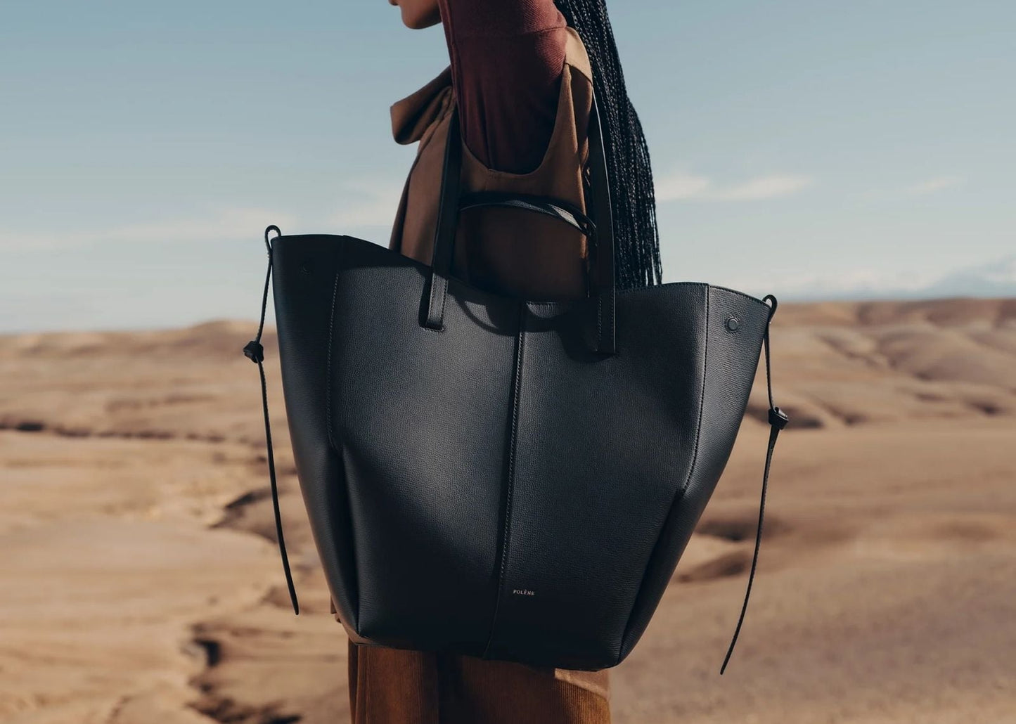 Cyme Tote Edition Textured Black
