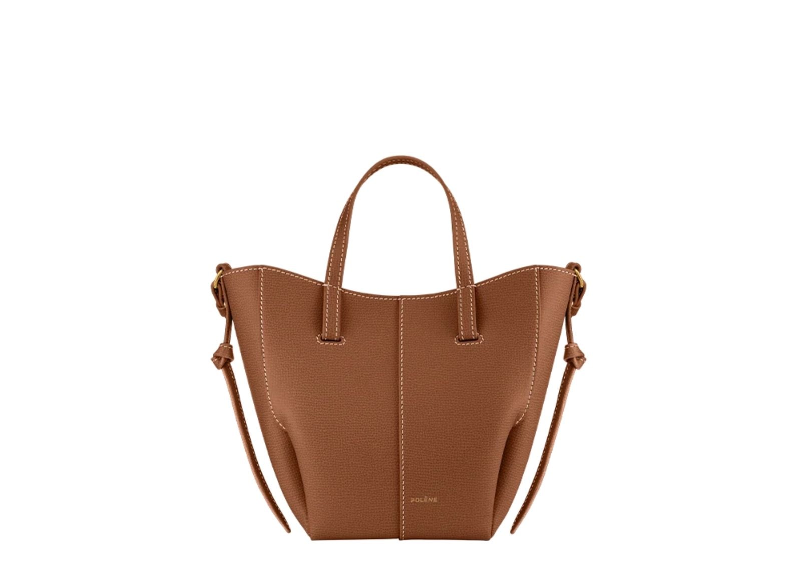 Cyme Tote Nano Edition Textured Camel