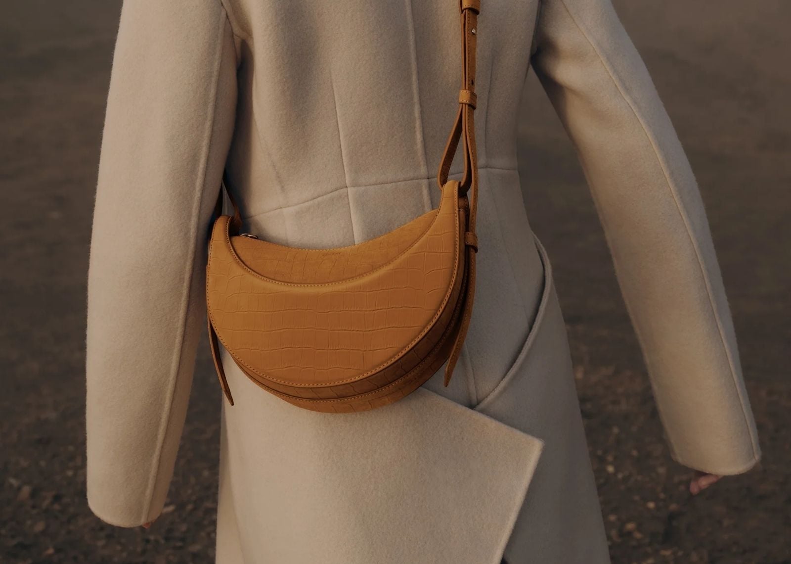 Numéro Dix Edition Crocodile Nubuck Cinnamon