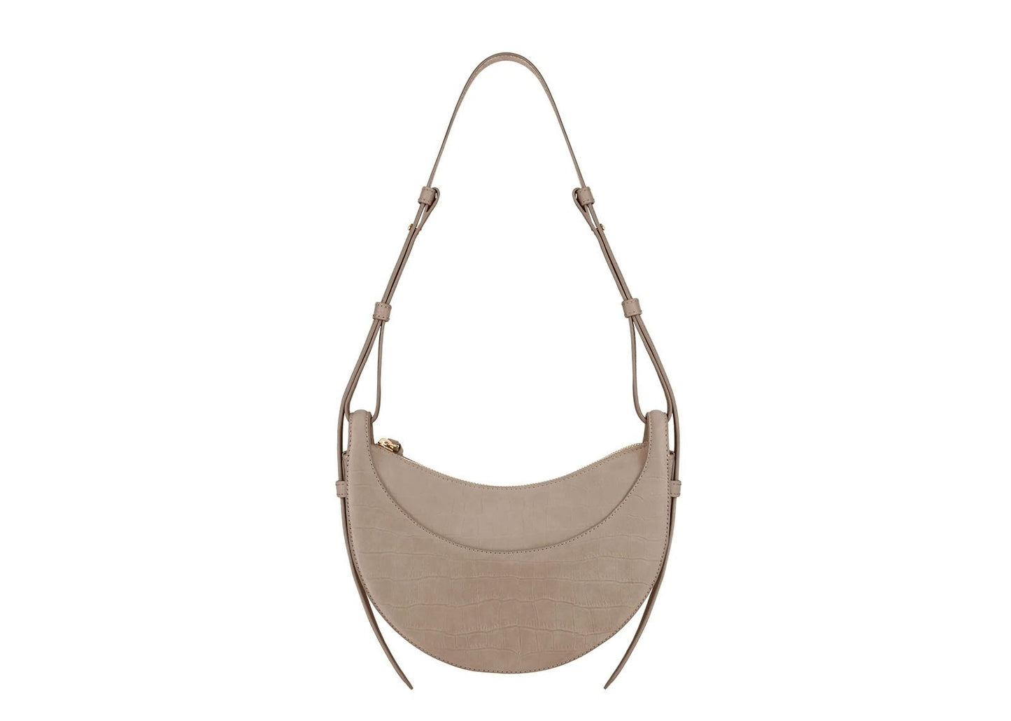 Numéro Dix Edition Crocodile Nubuck Taupe