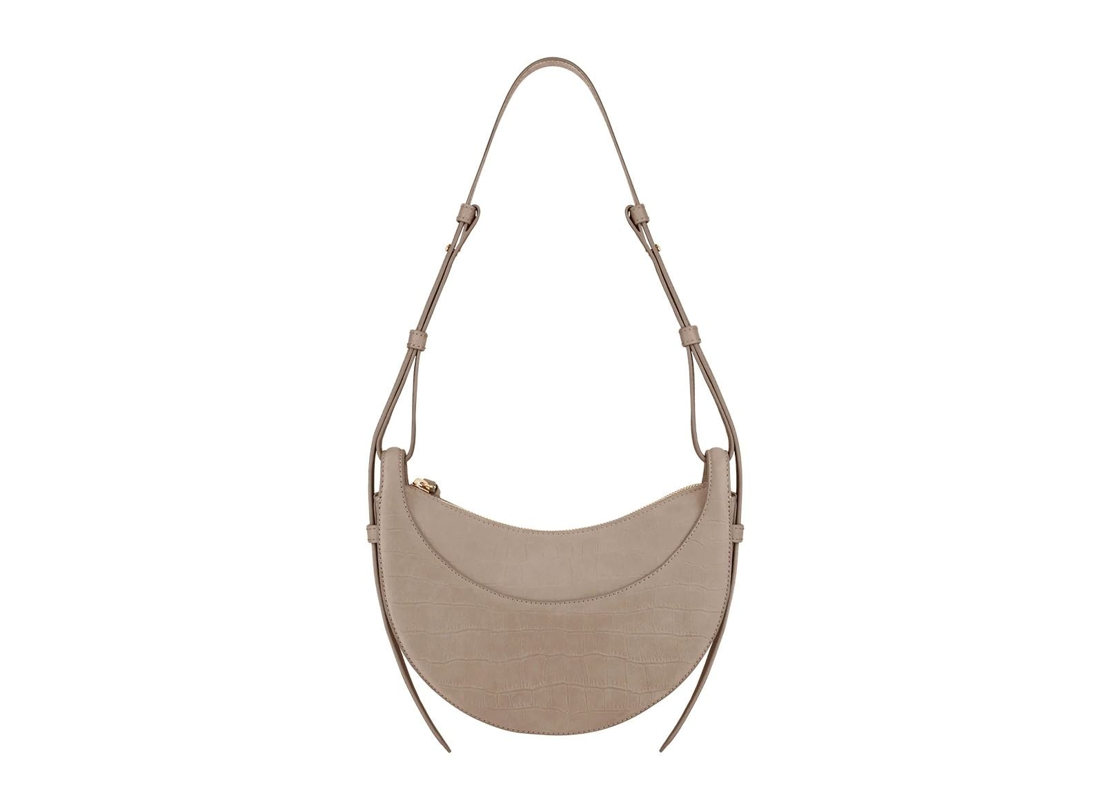 Numéro Dix Edition Crocodile Nubuck Taupe