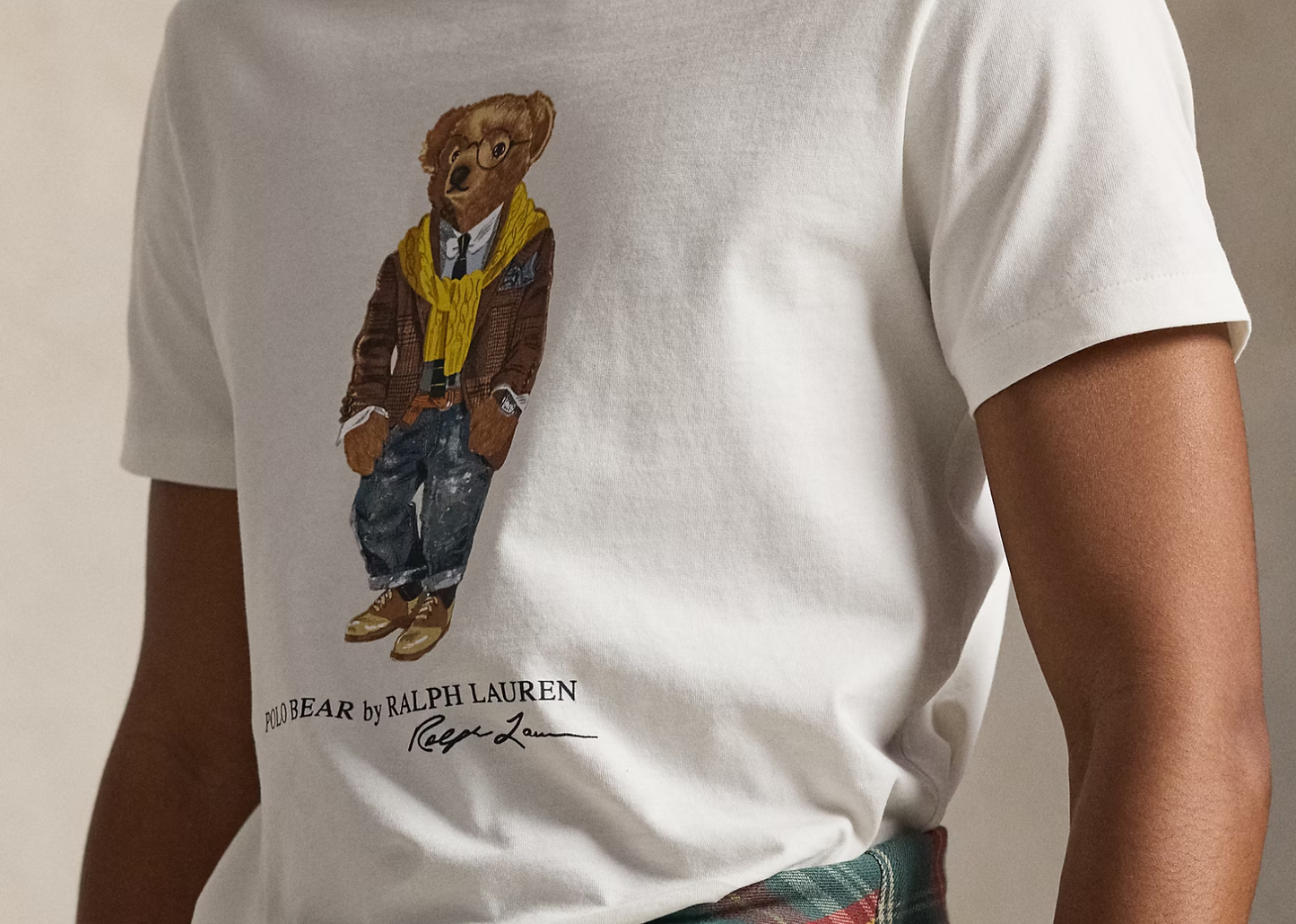 Custom Slim Fit Polo Bear Jersey T-Shirt Hudson Valley Bear