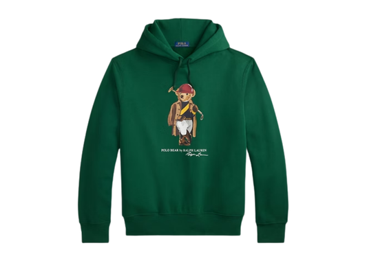 Polo Bear Fleece Hoodie New Forest Society Bear